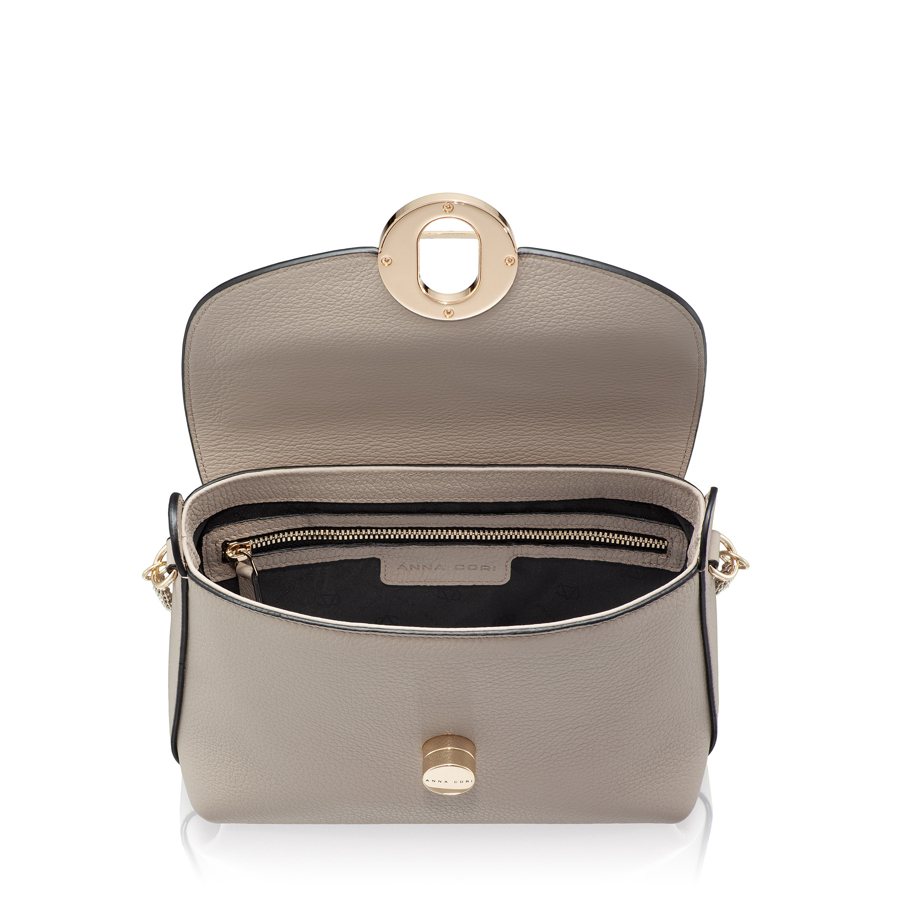 Women Shoulder Bag KARMA BOTTALATO TAUPE