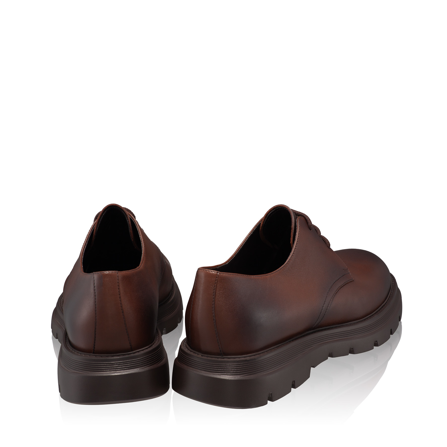 Men Genuine Leather Loafers 7670 Vitello Maro