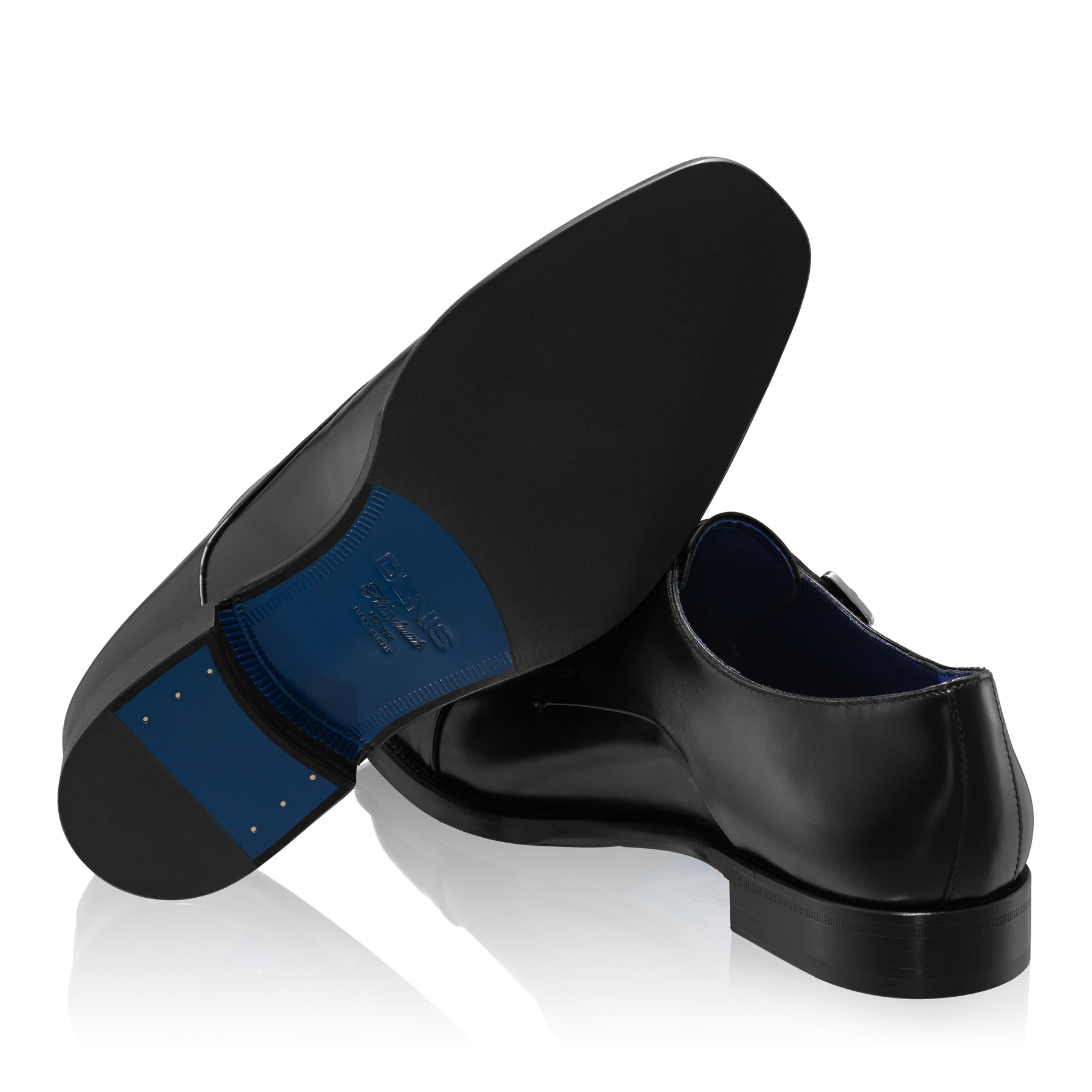 Men Handmade Elegant Shoes 7733 Vitello Black