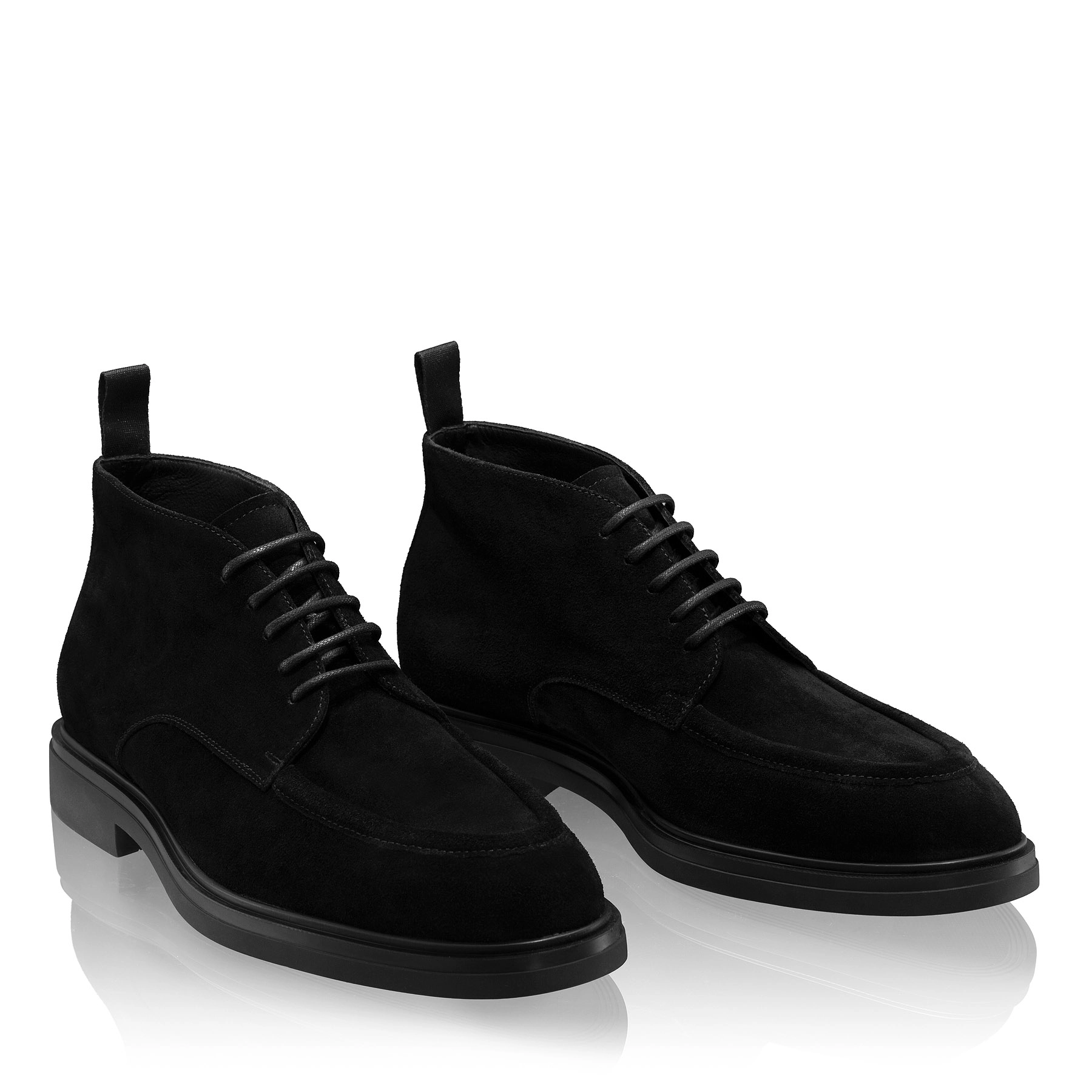 Men Leather Boots 7762 Crosta Black