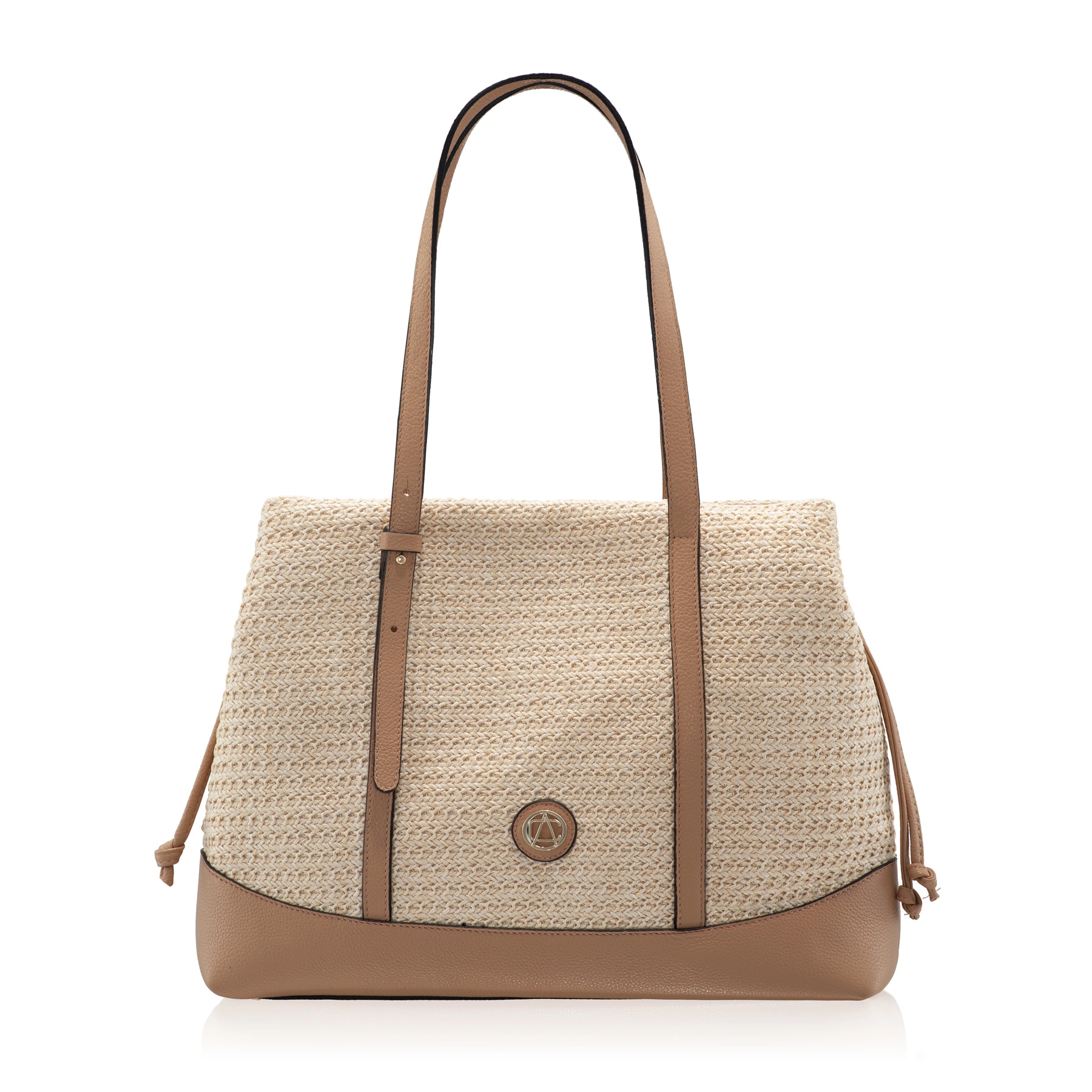HARA 03 BOTT CAPP+RAFIA BEIGE