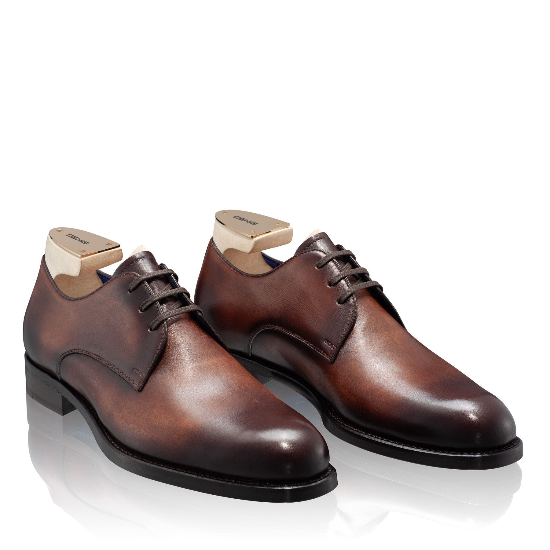 Men Handmade Elegant Shoes 7731 Vitello Brown
