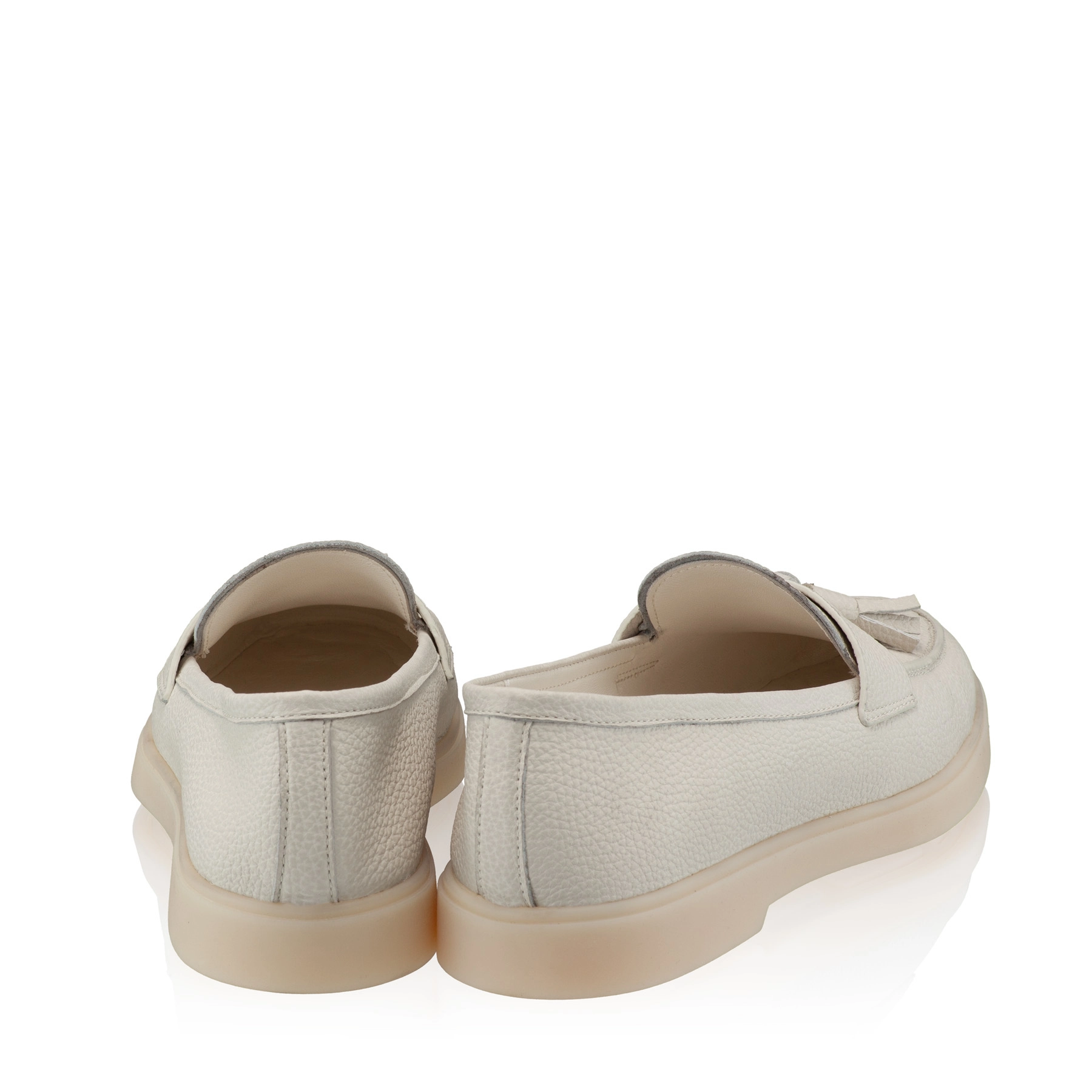 Women Casual Loafers 7517 Bottalato Panna