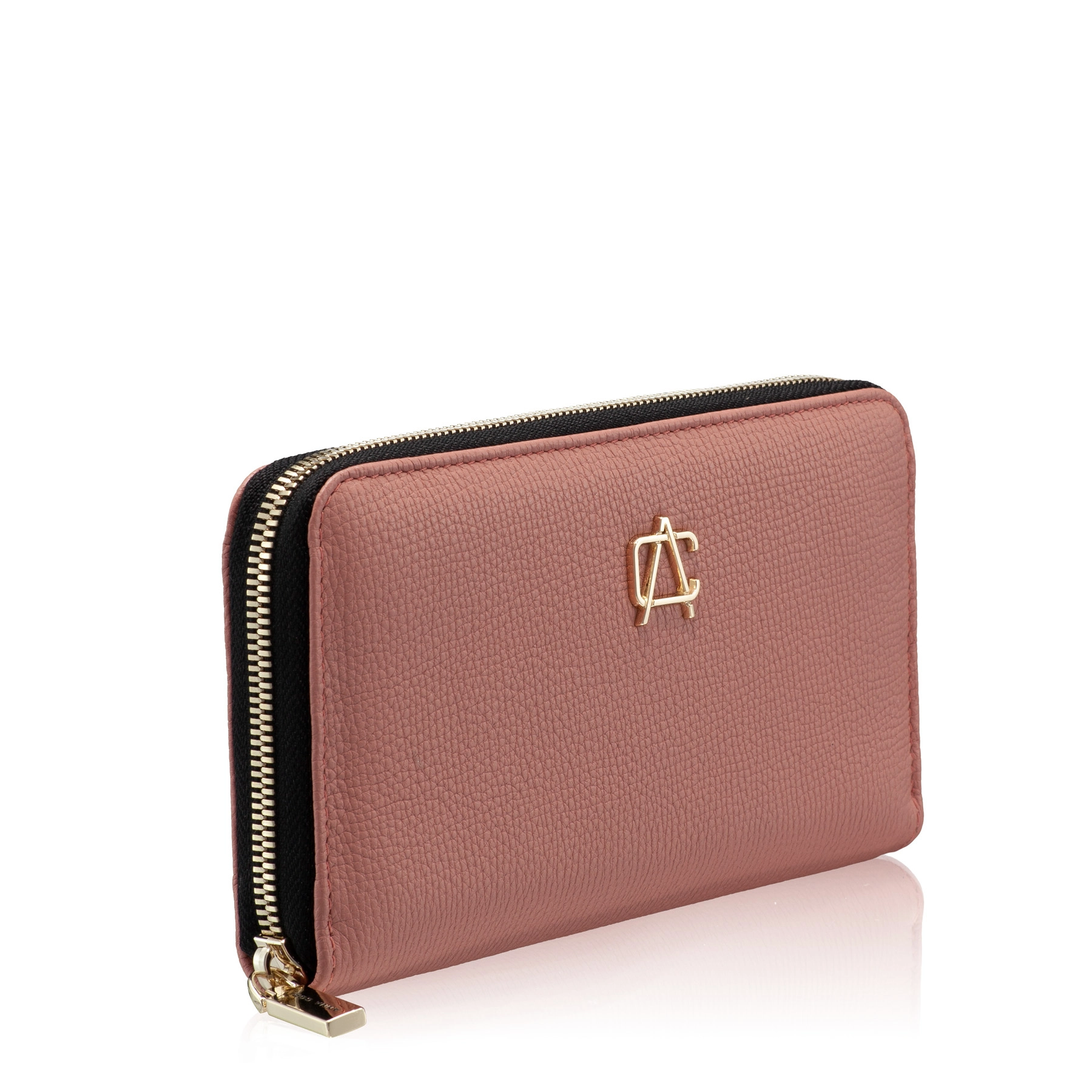 WOMEN LEATHER WALLET ARIA BOTTALATO FARD