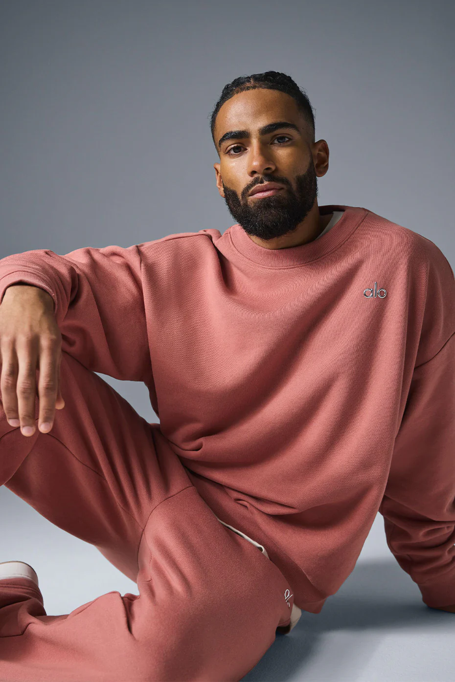 Accolade Crew Neck Pullover - Soft Terracotta