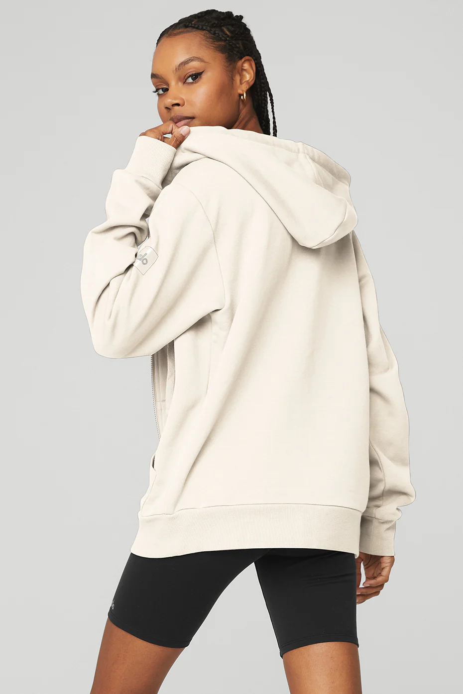 Everyday Full Zip Hoodie - Ivory