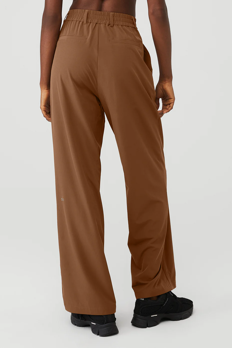 High-Waist Pursuit Trouser - Cinnamon Brown
