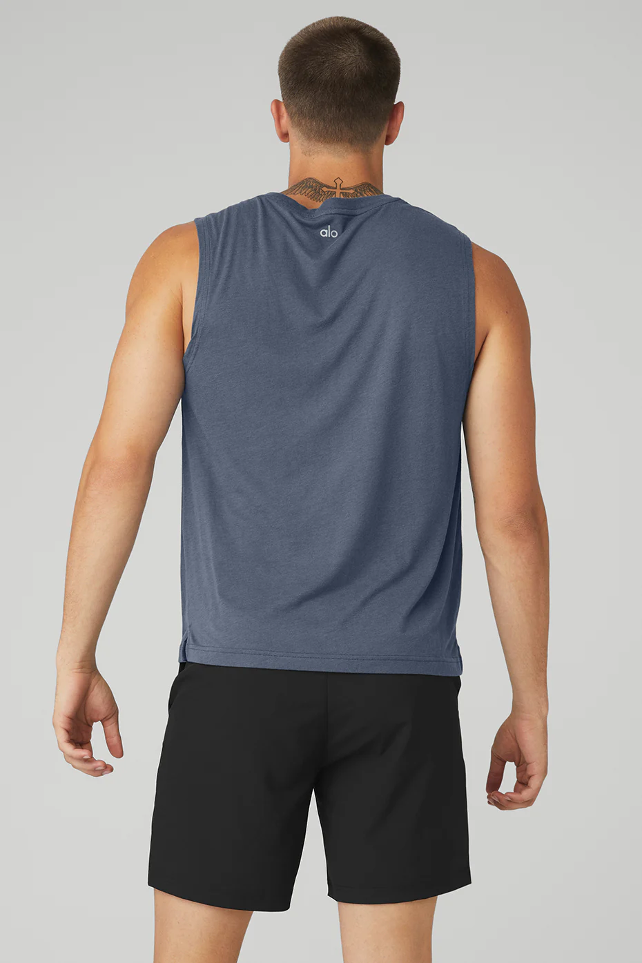 The Triumph Muscle Tank - Bluestone