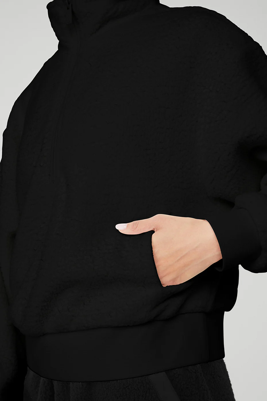 Micro Sherpa Solstice Coverup - Black