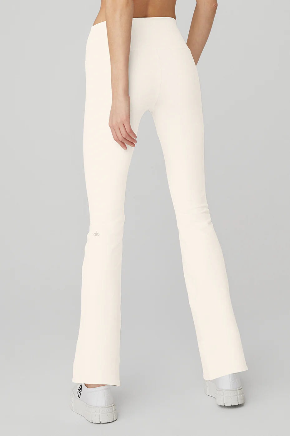 Airbrush High-Waist 7/8 Bootcut Legging - Ivory