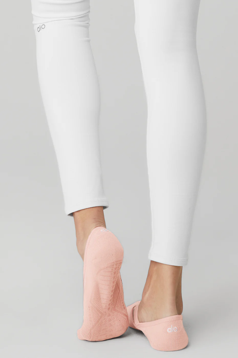 Women's Pivot Barre Sock - Pale Mauve