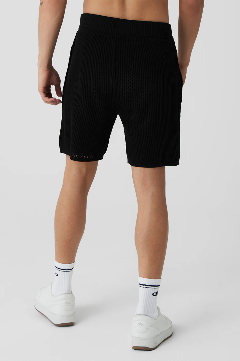 Open-Knit Short - Black