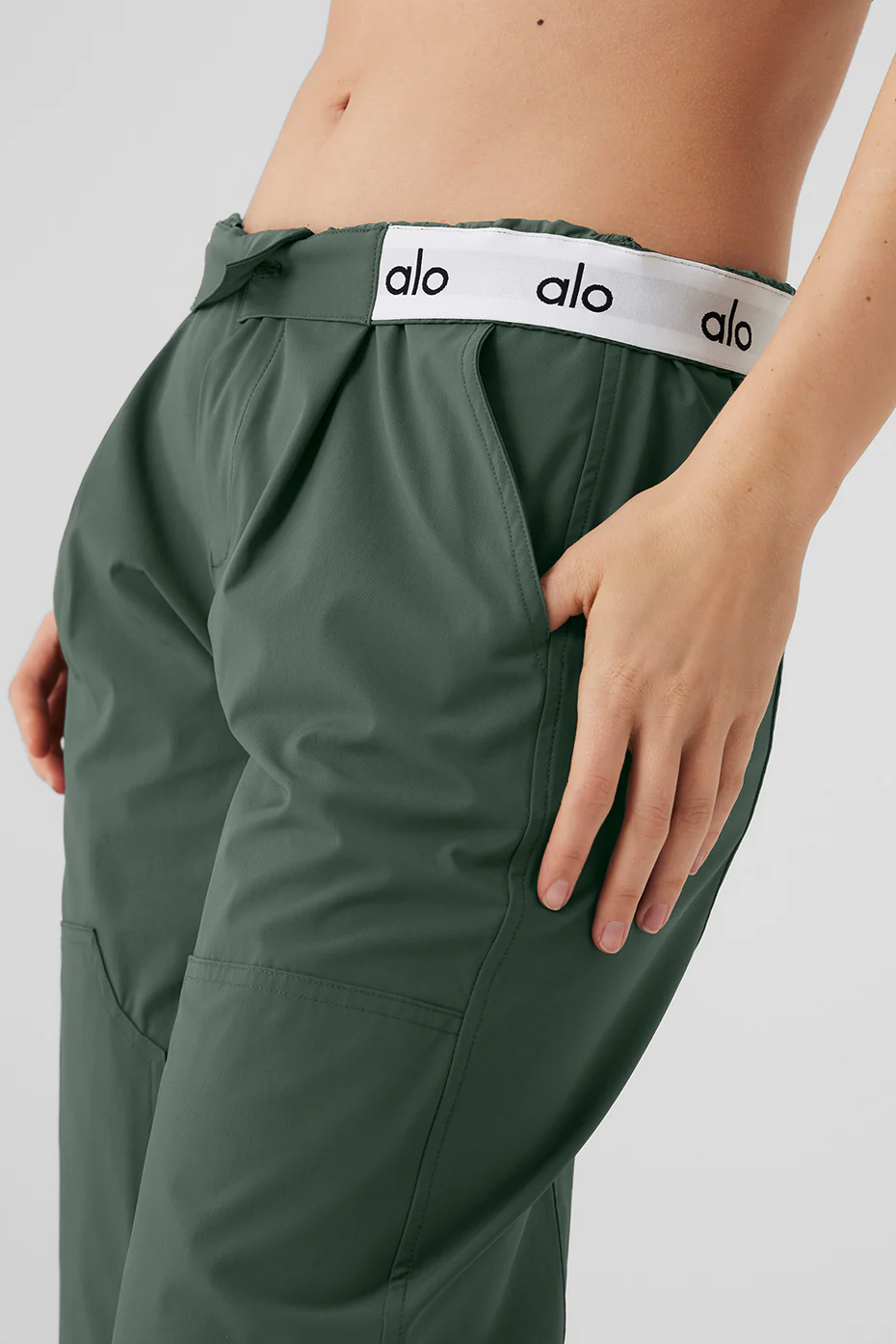 Flip It Trouser - Dark Cactus
