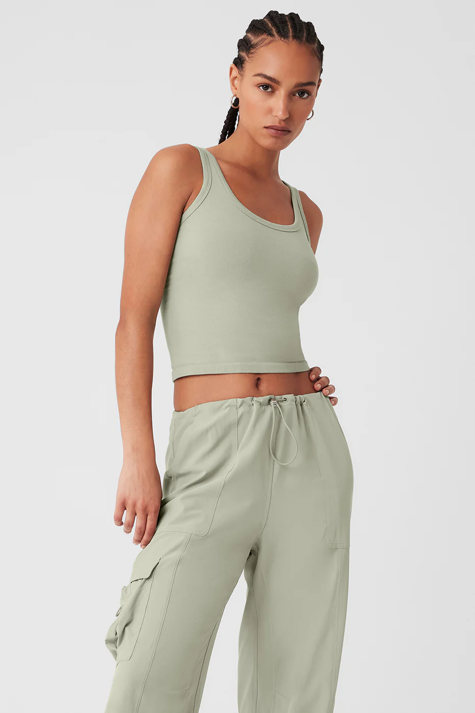 Seamless Chosen Tank - Limestone