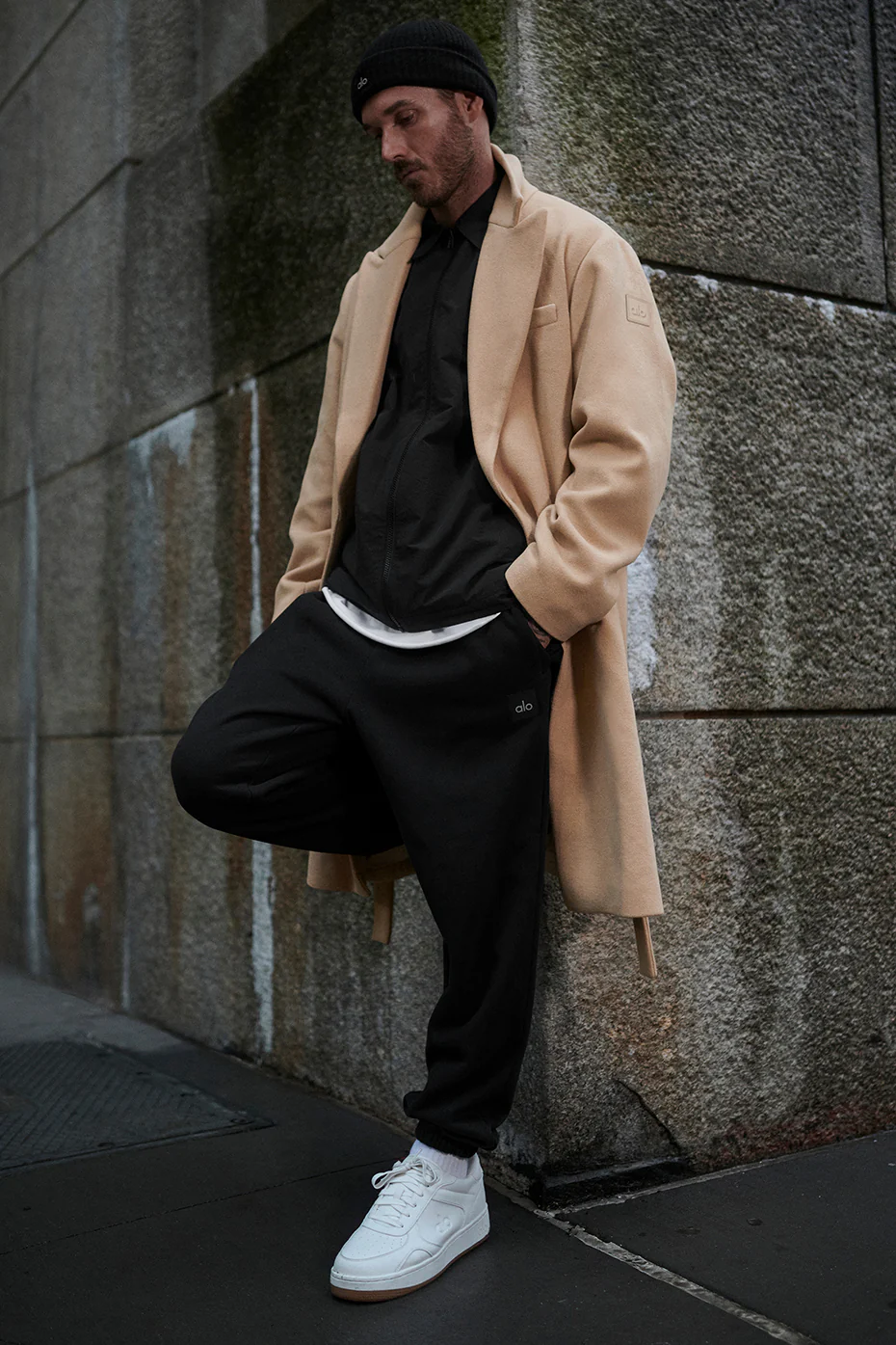 Wool Gameday Overcoat - Camel