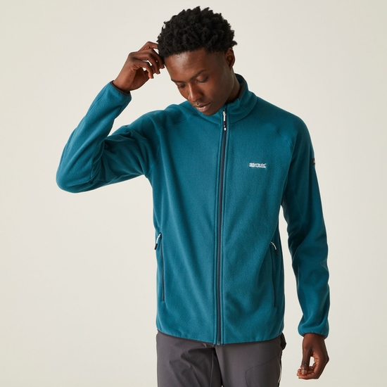 Men's Hadfield Full Zip Fleece | Moroccan Blue