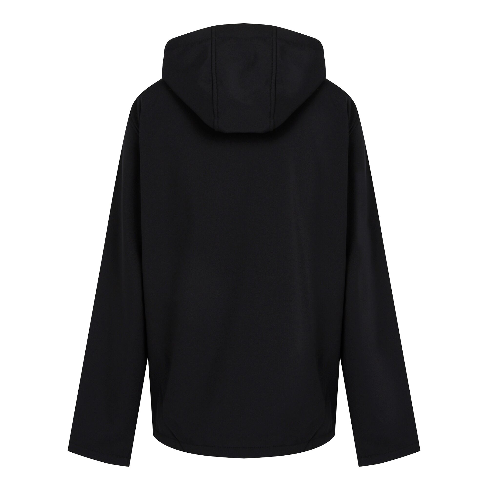 Men's Navigate 2 Layer Hooded Softshell Jacket | Black Classic Red