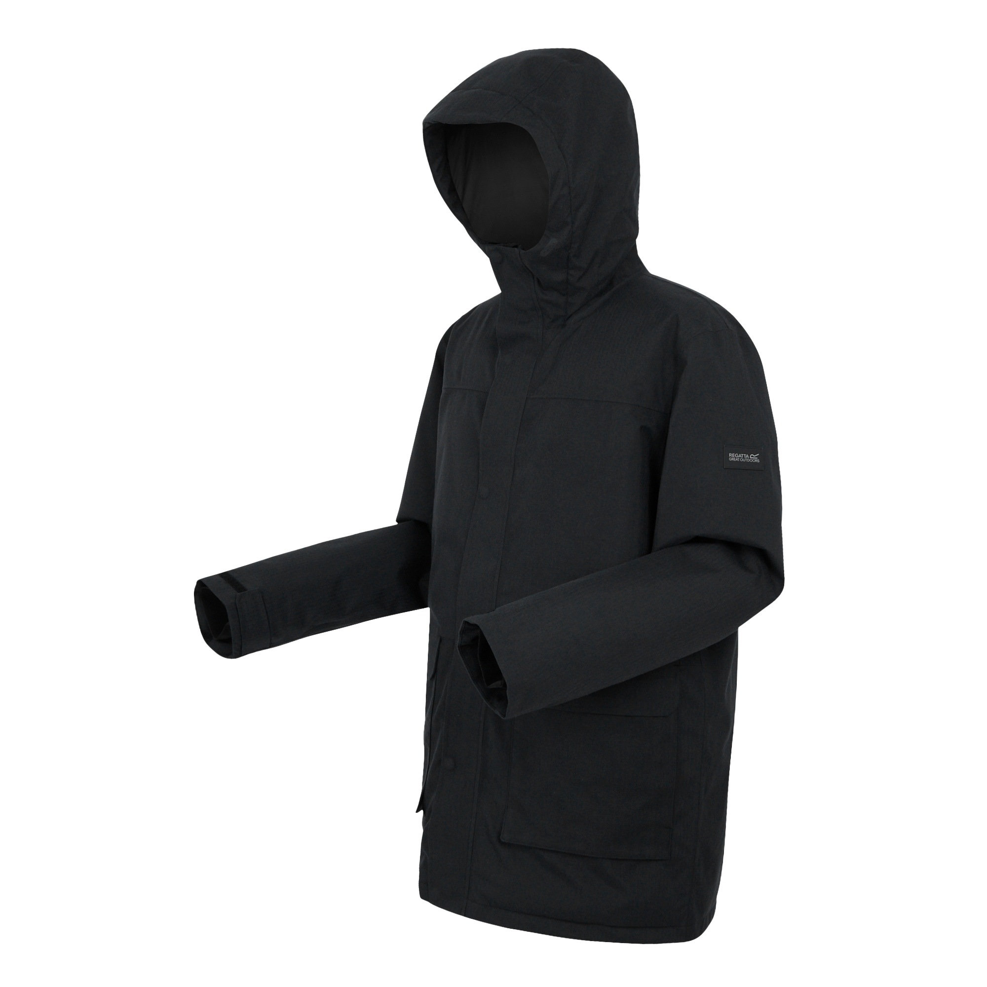 Men's Ezdale Waterproof Insulated Jacket | Black Marl Black