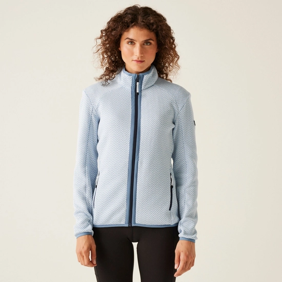 Women's Elzie Full Zip Fleece | Blanc De Blanc
