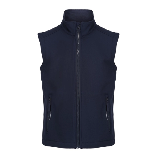 Kids' Ablaze Softshell Bodywarmer | New Royal/Navy