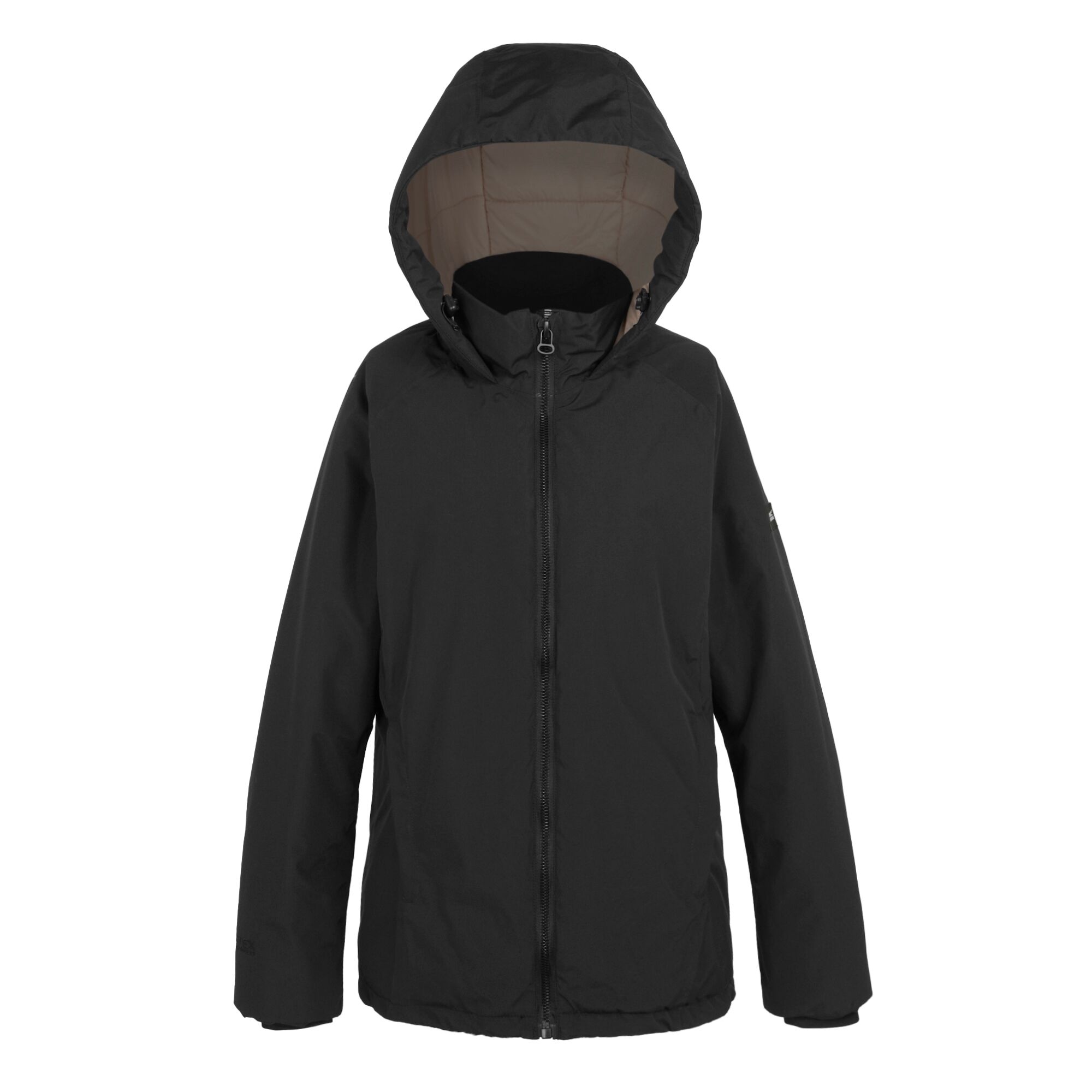 Women's Reeah Waterproof Insulated Jacket | Black Warm Taupe