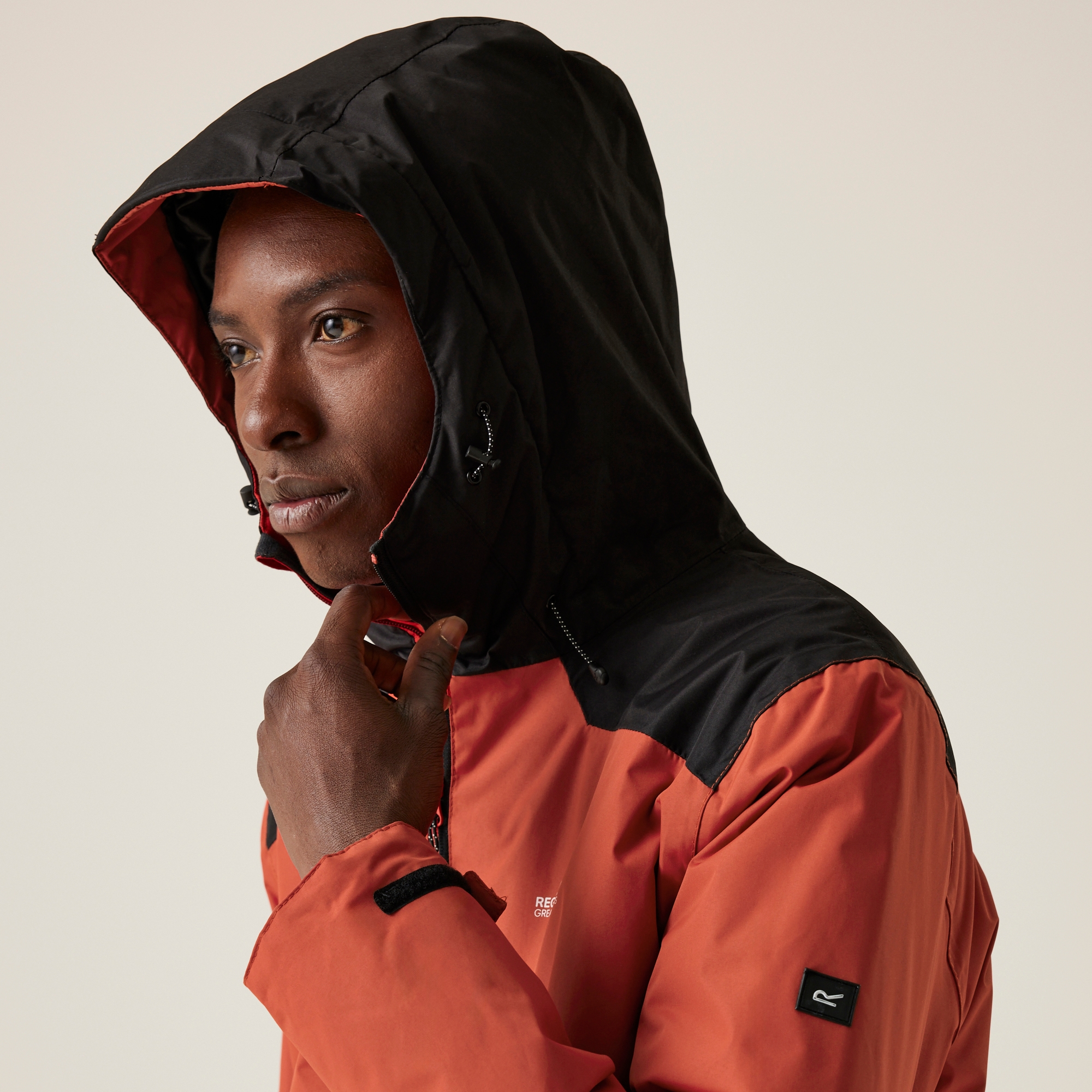 Men's Thornridge II Waterproof Insulated Jacket | Red Ochre Black