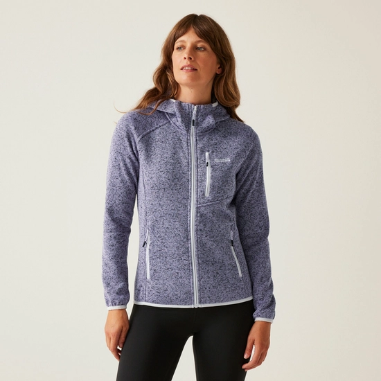 Women's Newhill II Hooded Fleece | Beaujolais Light Vanilla