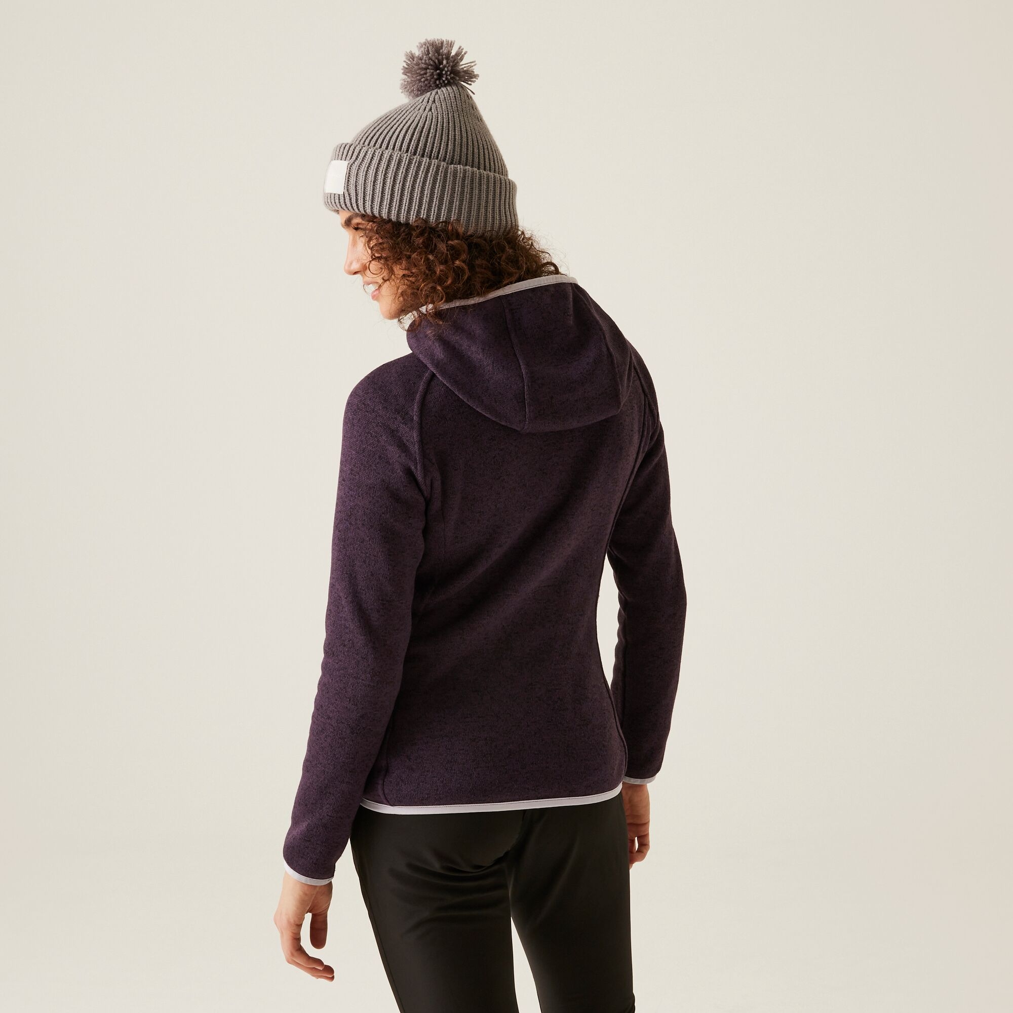 Women's Newhill Hooded Fleece | Deep Plum