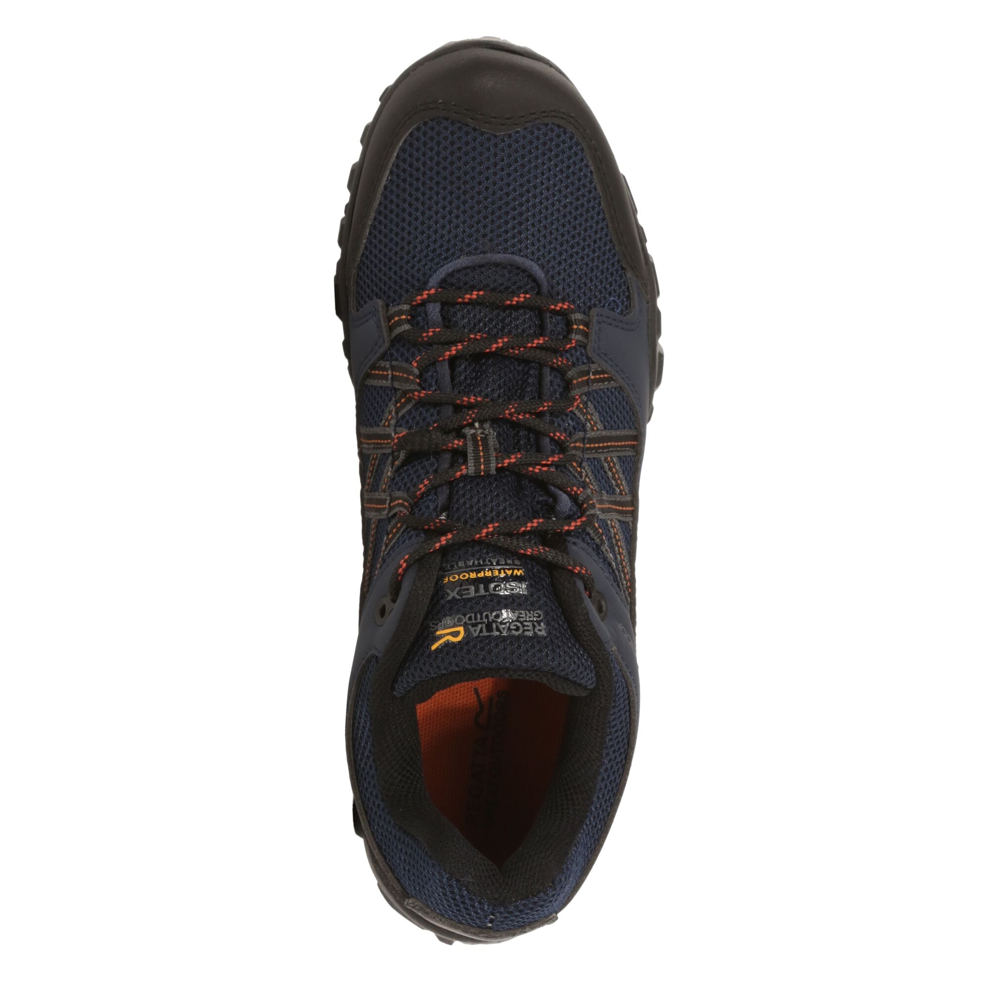 Men's Edgepoint III Waterproof Walking Shoes | Navy Burnt Umber