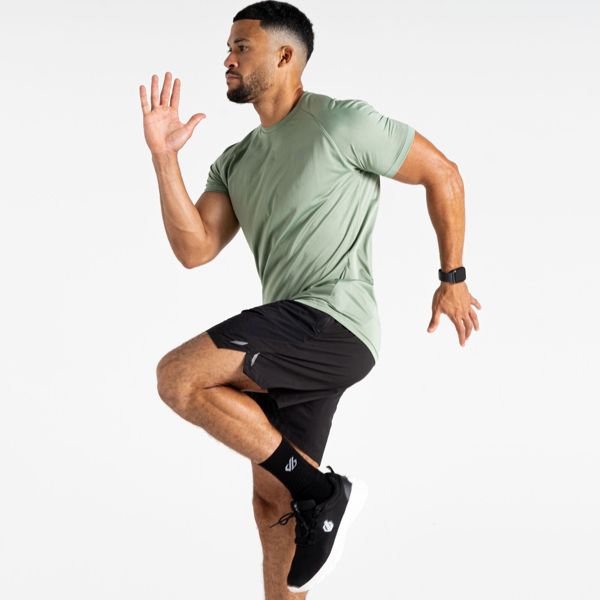 Men's Accelerate Fitness T-Shirt | Hedge Green