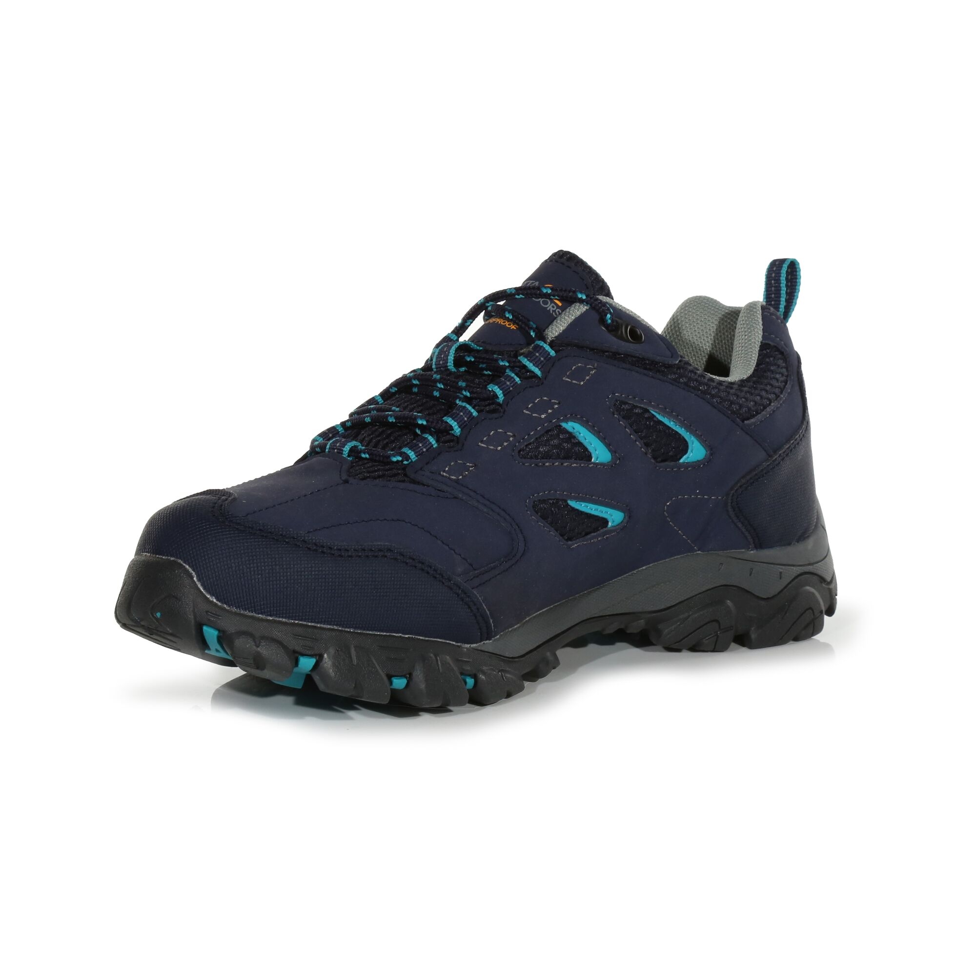 Women's Holcombe Waterproof Low Walking Shoes | Navy Atlantis