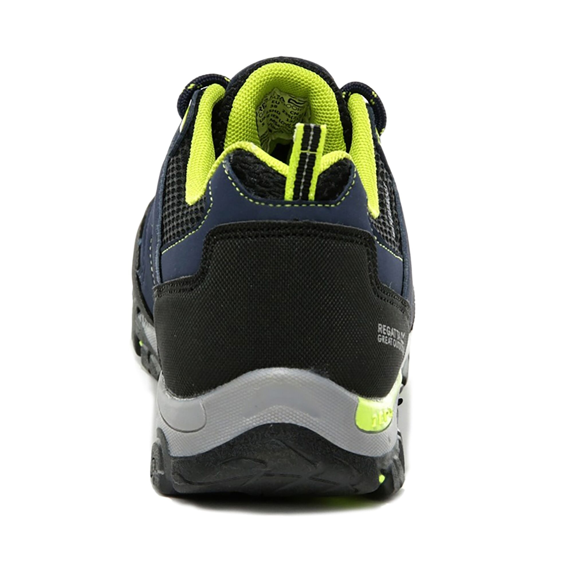 Kids' Holcombe Waterproof Low Walking Shoes | Navy Blazer Lime Punch