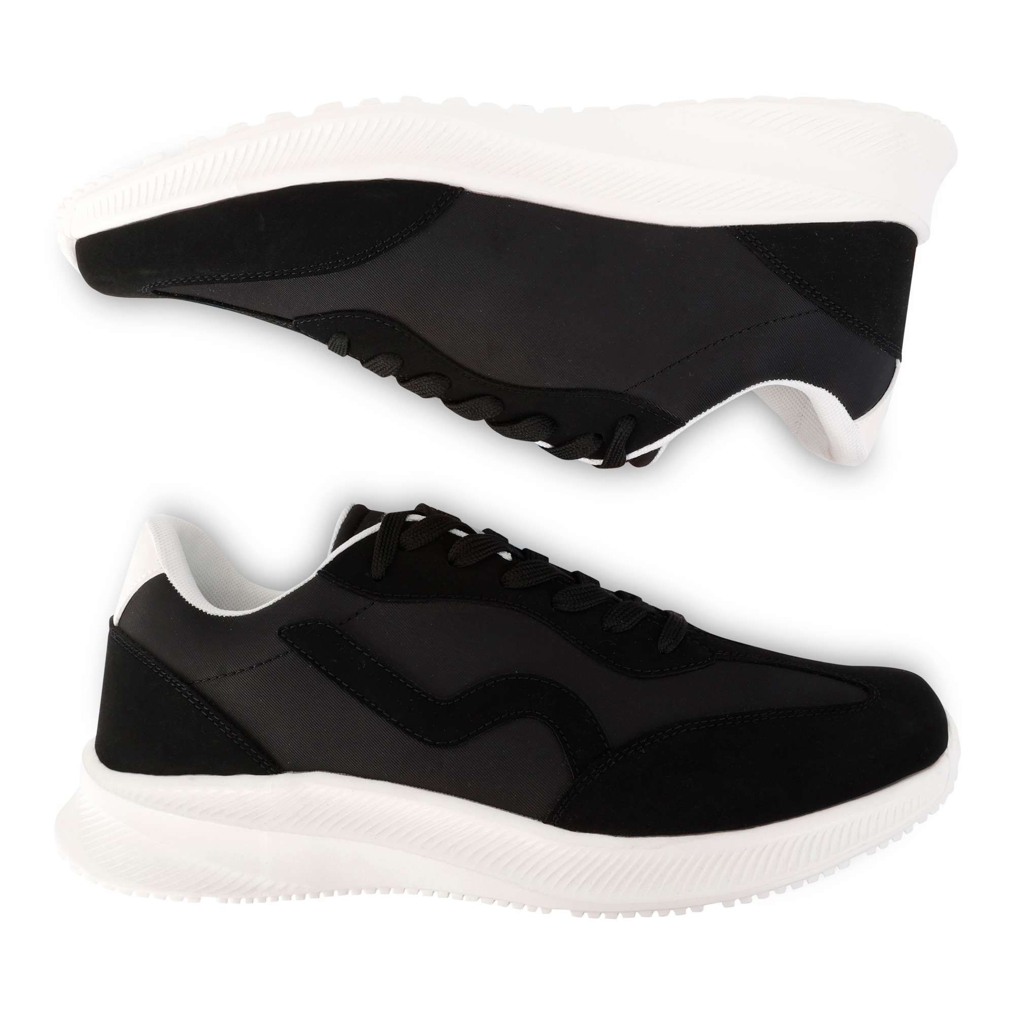 Men's Marine Retro Trainers? | Black