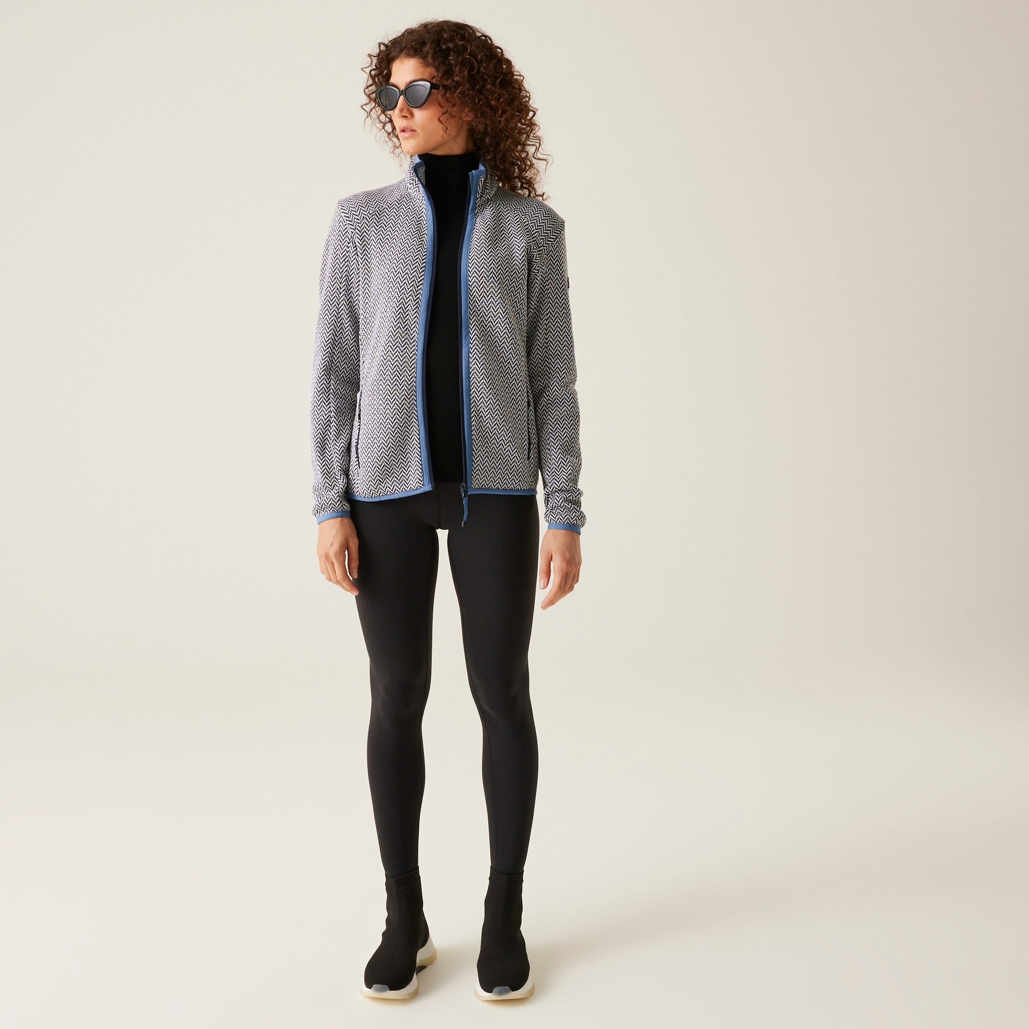 Women's Elzie Full Zip Fleece | Navy
