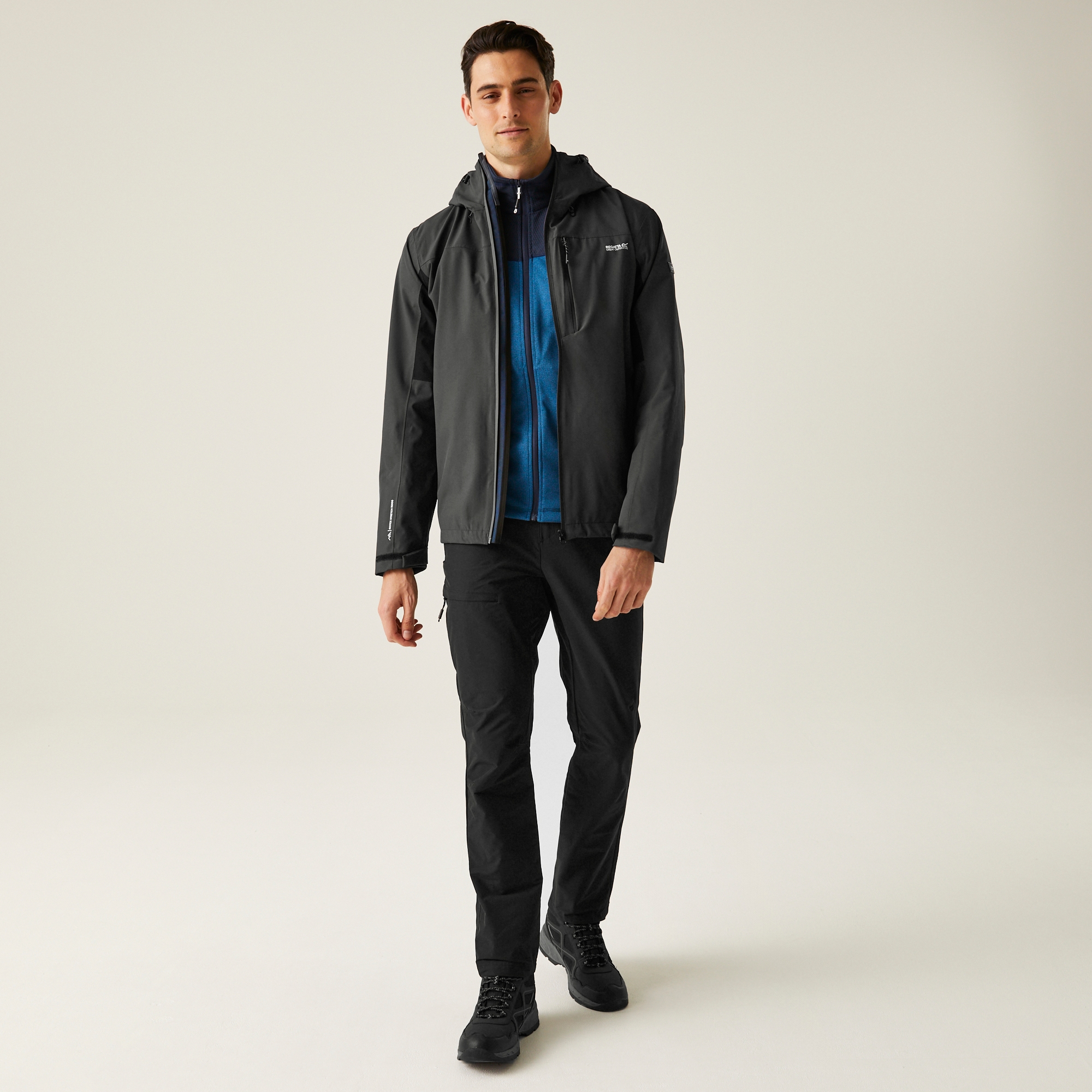 Men's Birchdale II Waterproof Jacket | Ash Black