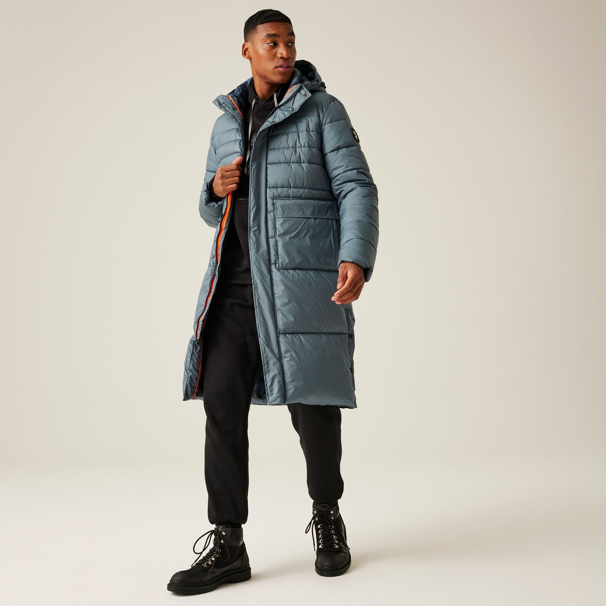 Christian Lacroix - Men's Collongues Long Padded Jacket | Stormy Weather