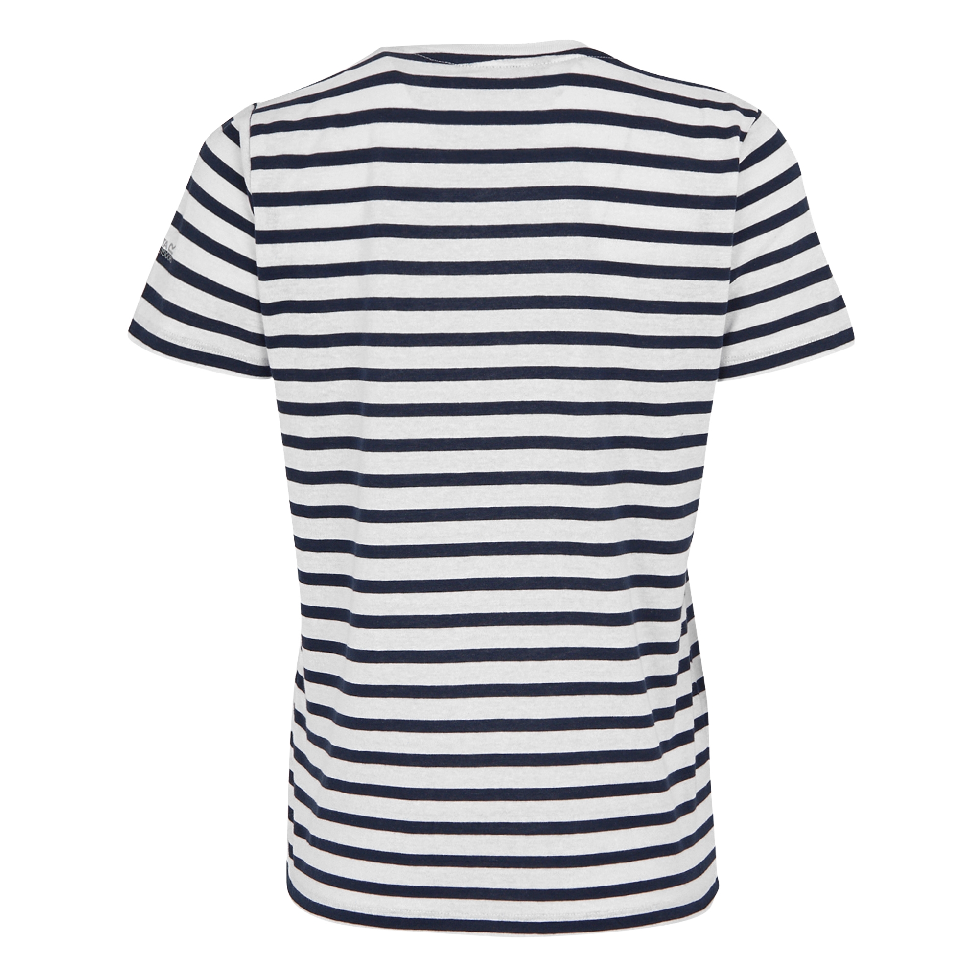Women's Bayletta Short Sleeve T-Shirt | White Navy Stripe