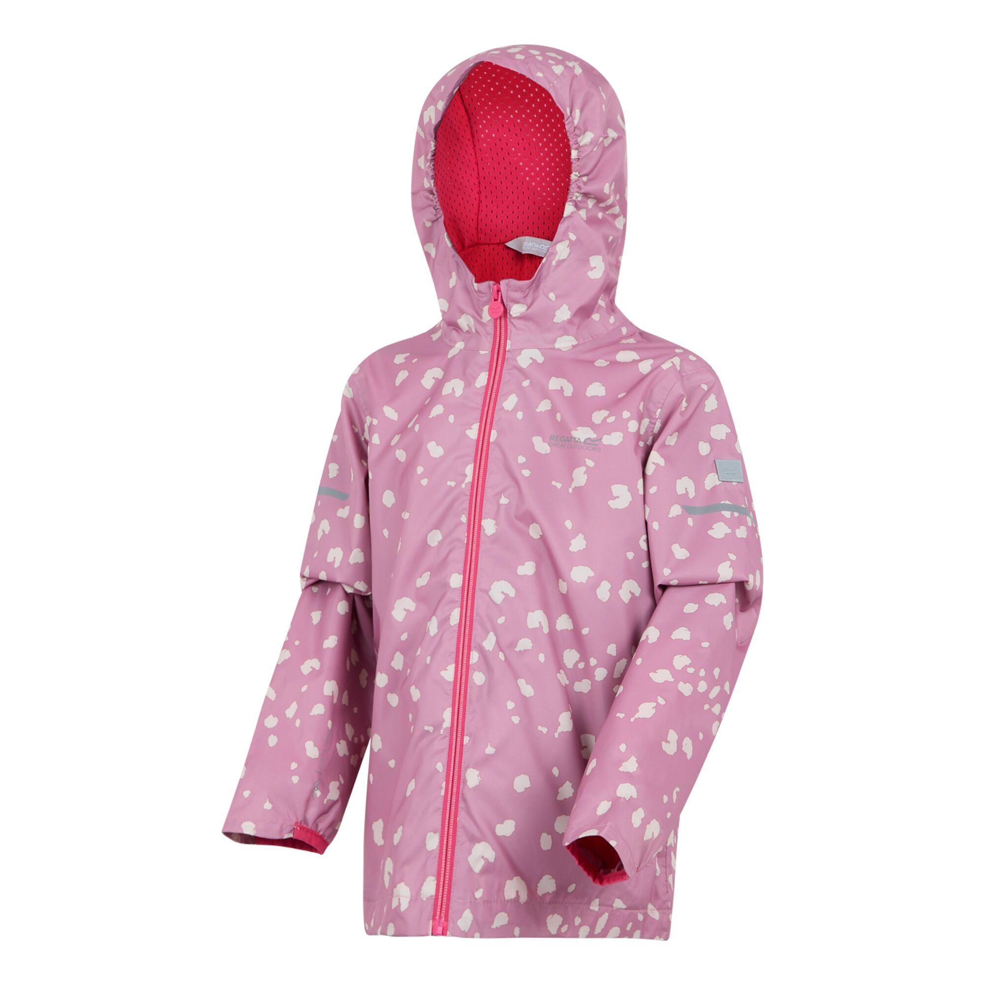 Kids' Printed Lever II Waterpoof Jacket | Lilas Light Vanilla Beaujolais Pop