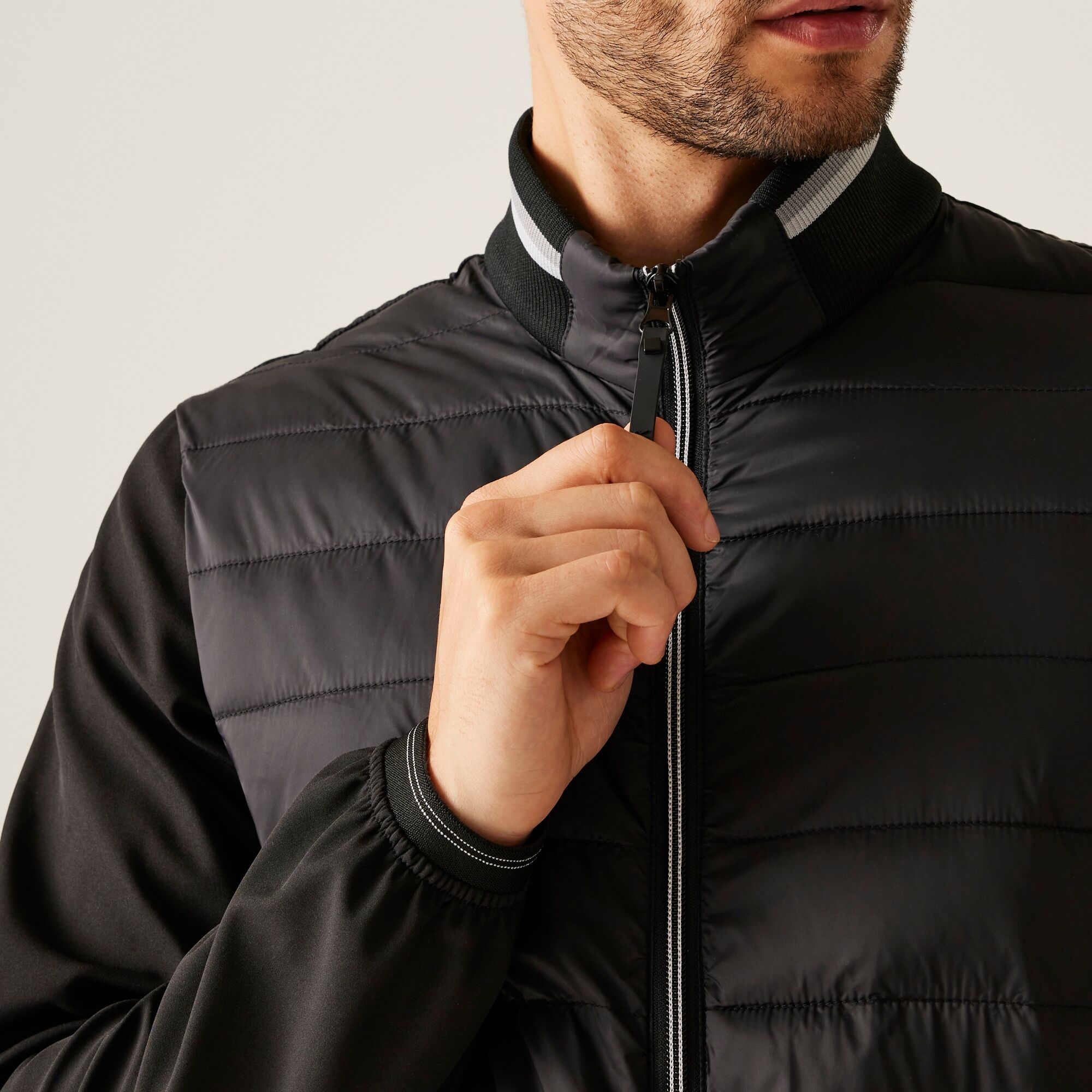 Men's Brennon Hybrid Jacket | Black