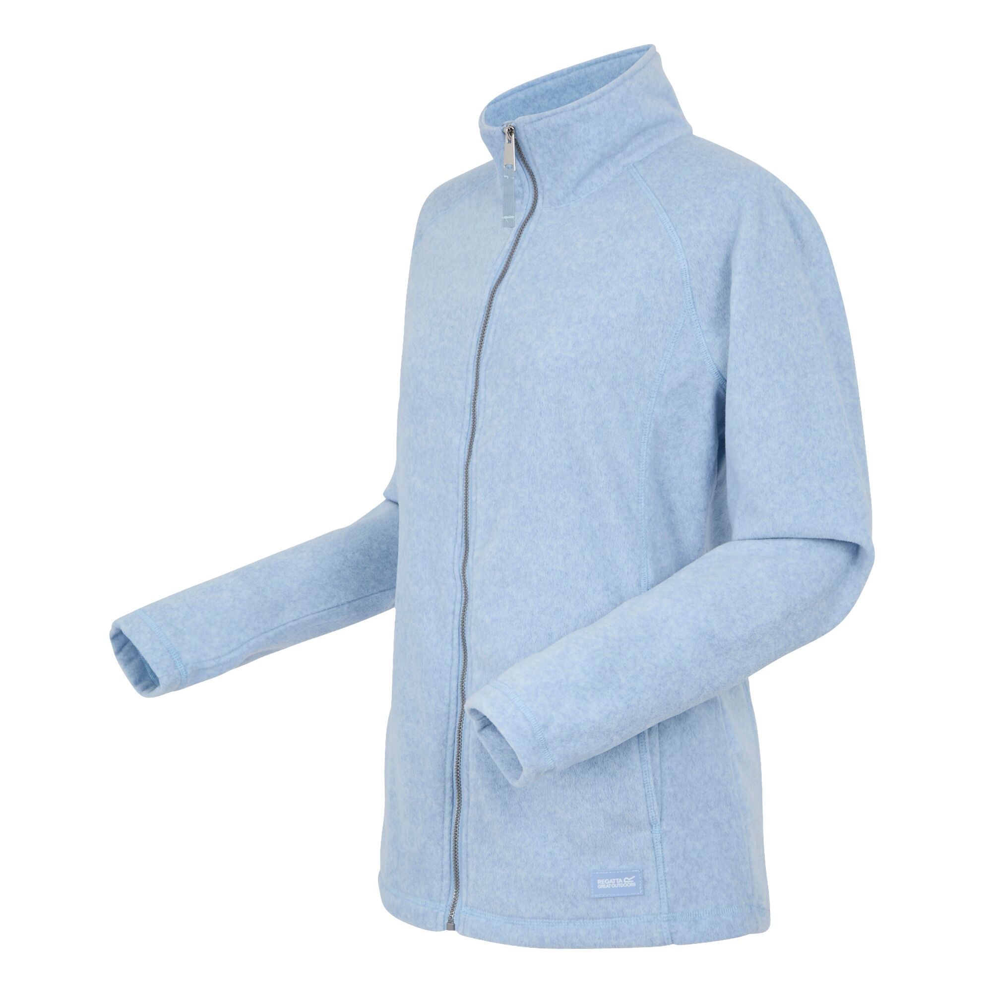 Women's Mayse Full Zip Fleece | Chambray Blue Marl
