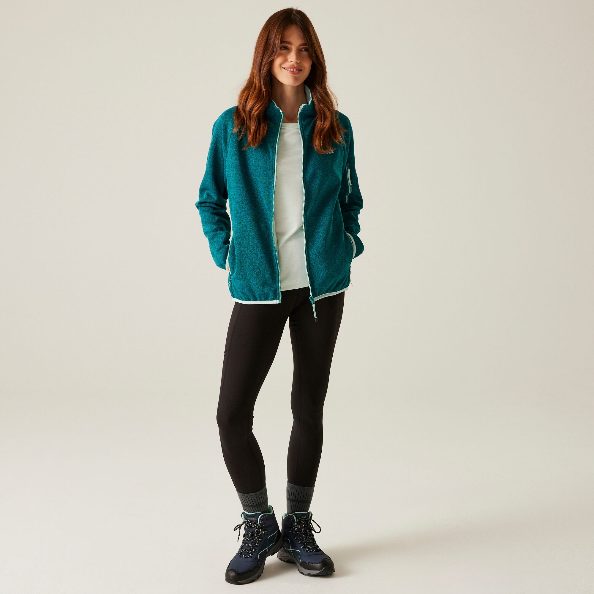 Women's Ravenhill Full Zip Fleece | Exotic Plume Icy Morn