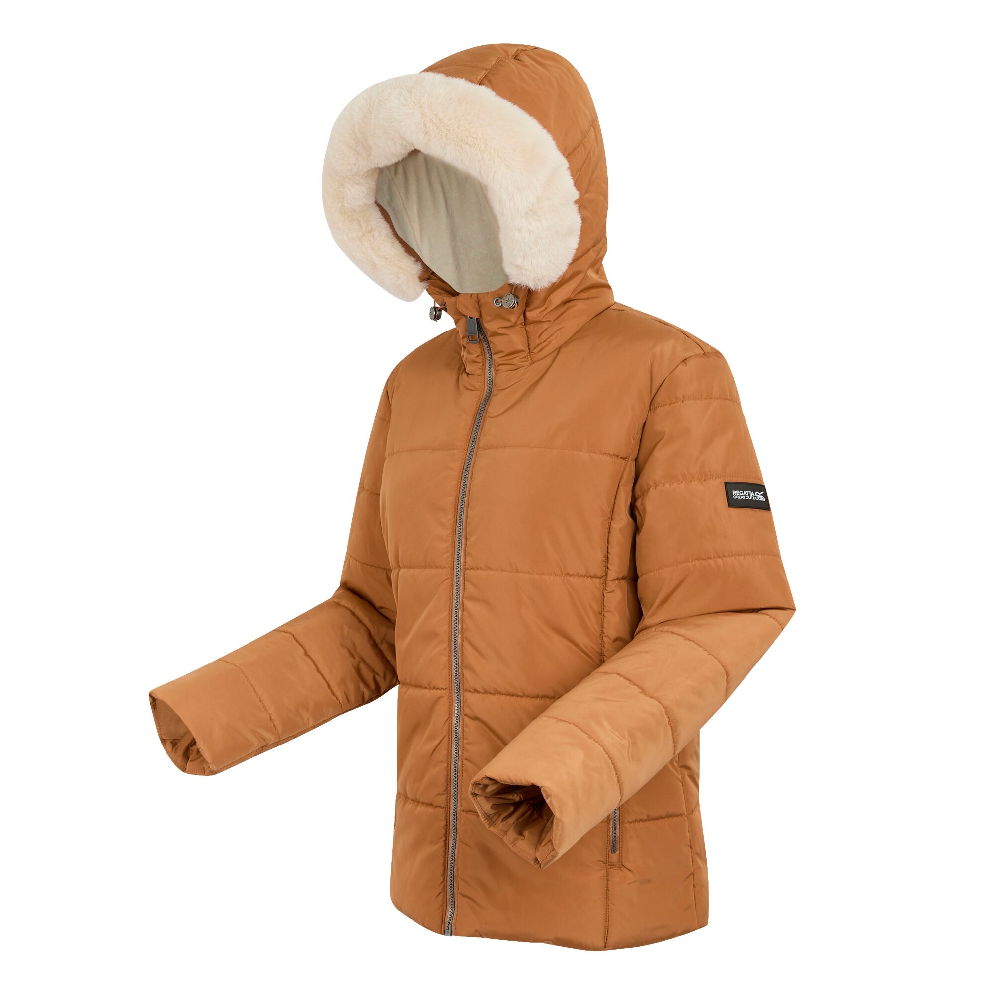 Women's Winnie Quilted Jacket | Bran Brown