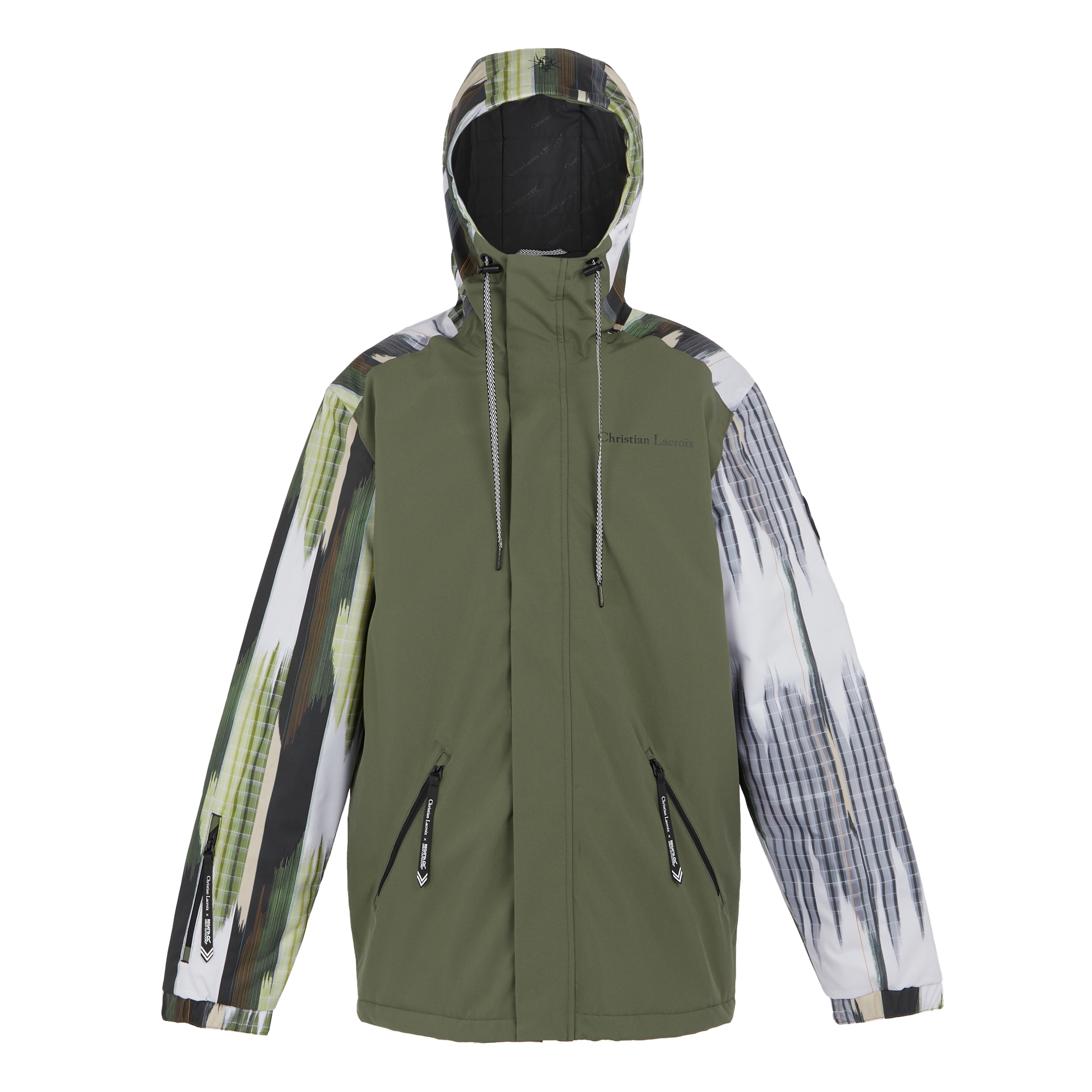 Christian Lacroix - Men's Lunel Waterproof Padded Jacket | Thyme Leaf Kimono Print