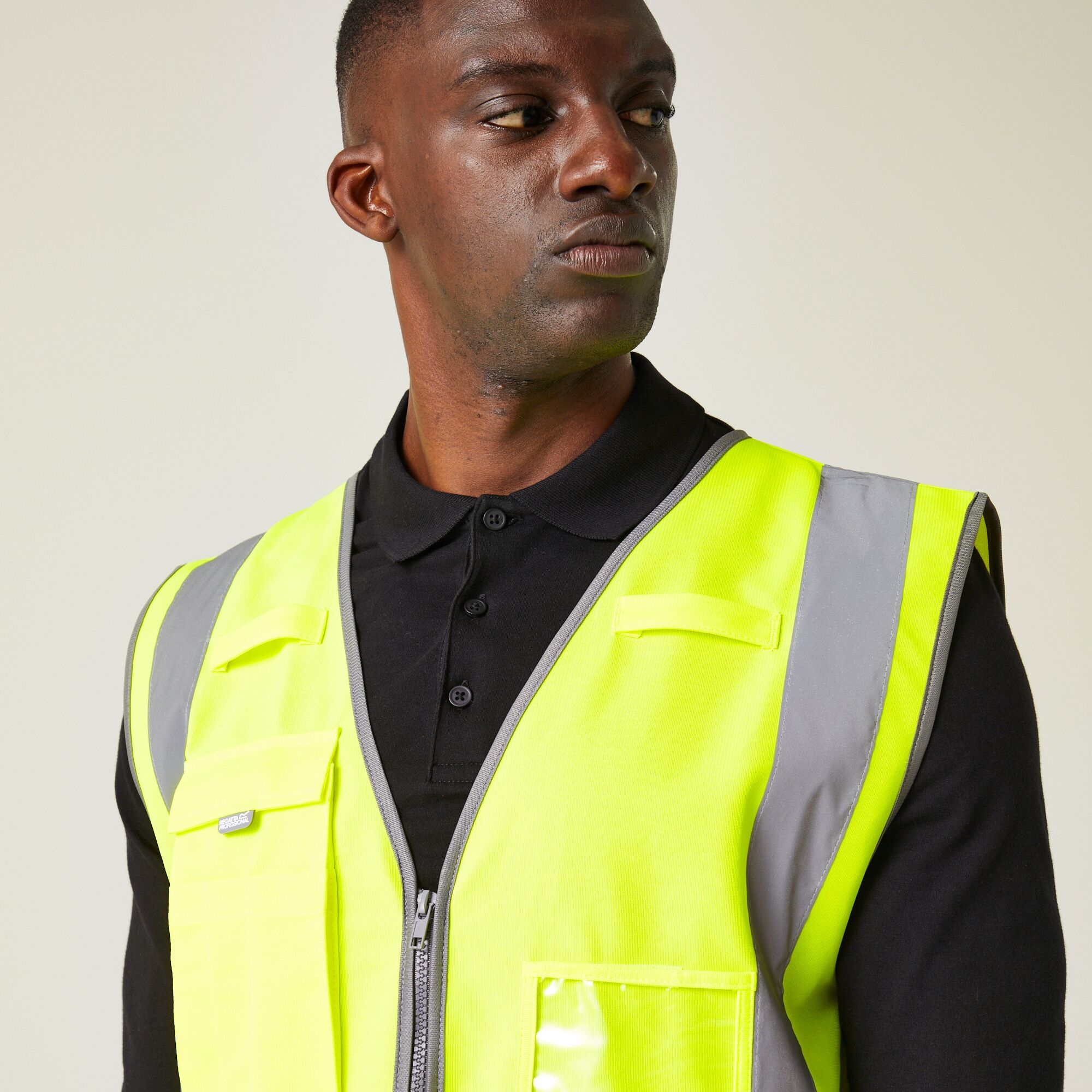 Men's Pro HI-VIS Executive Vest | Yellow
