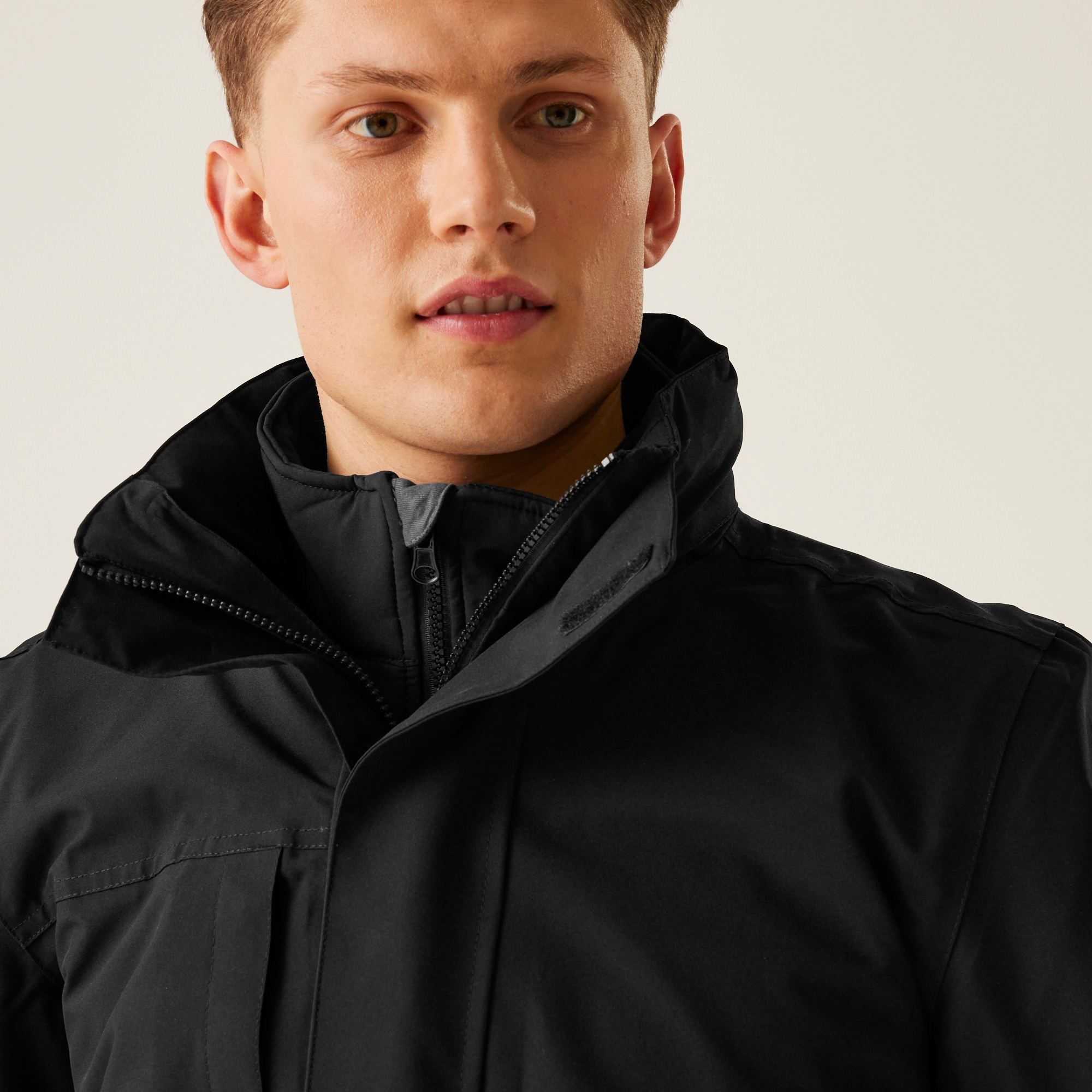 Men's Kingsley Waterproof Stretch 3 in 1 Jacket | Black