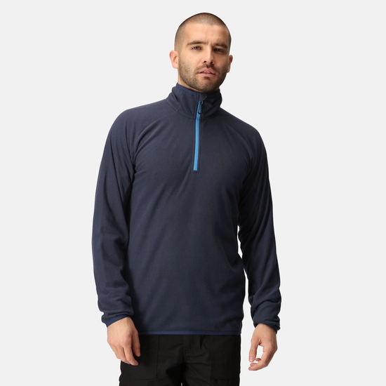 Men's Navigate Half-Zip Fleece | Navy Seal Grey