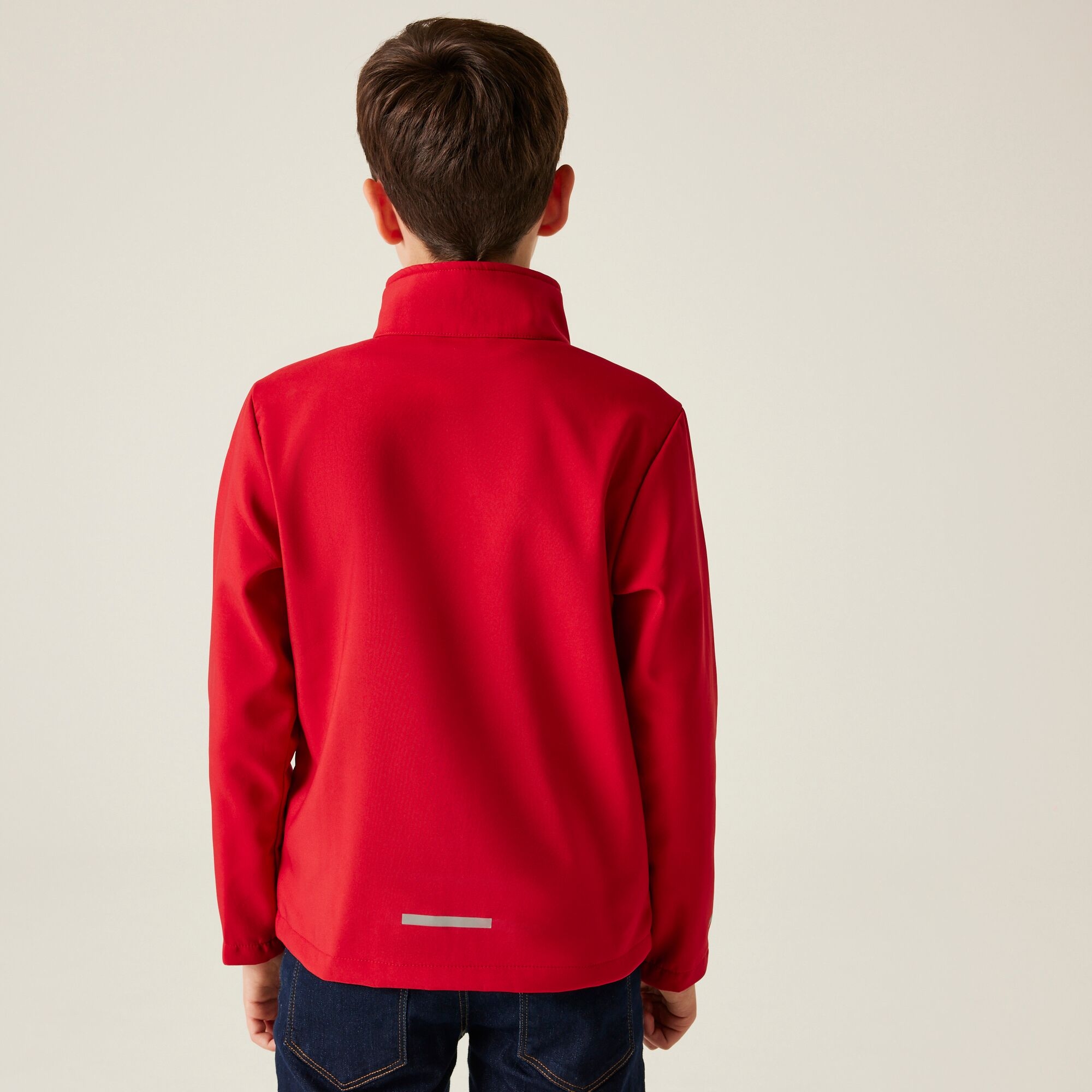 Kids' Ablaze 2-Layer Softshell | Classic Red/Black