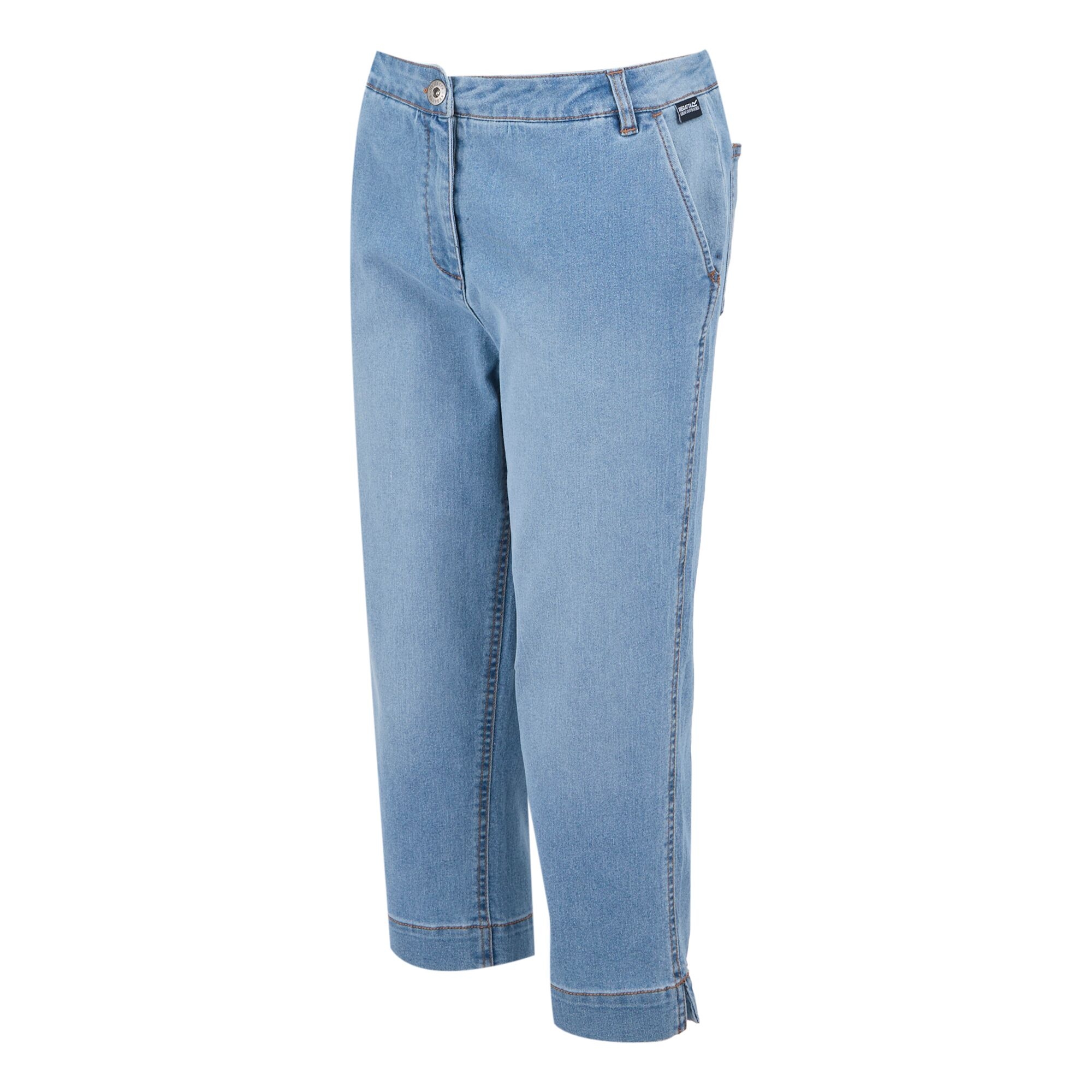 Women's Bayletta Capri Trousers | True Denim Light Blue