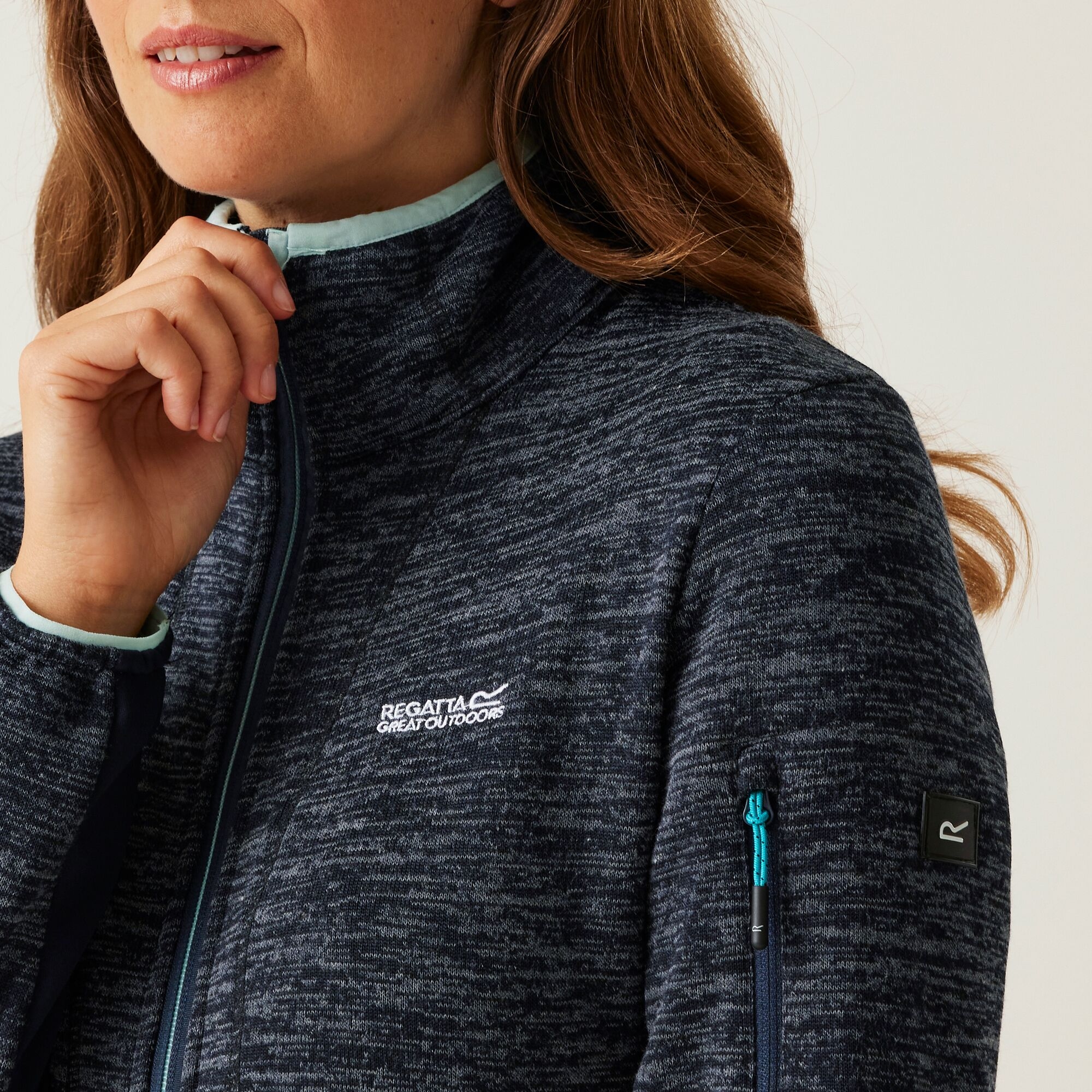 Women's Ralina Full Zip Fleece | Navy Icy Morn
