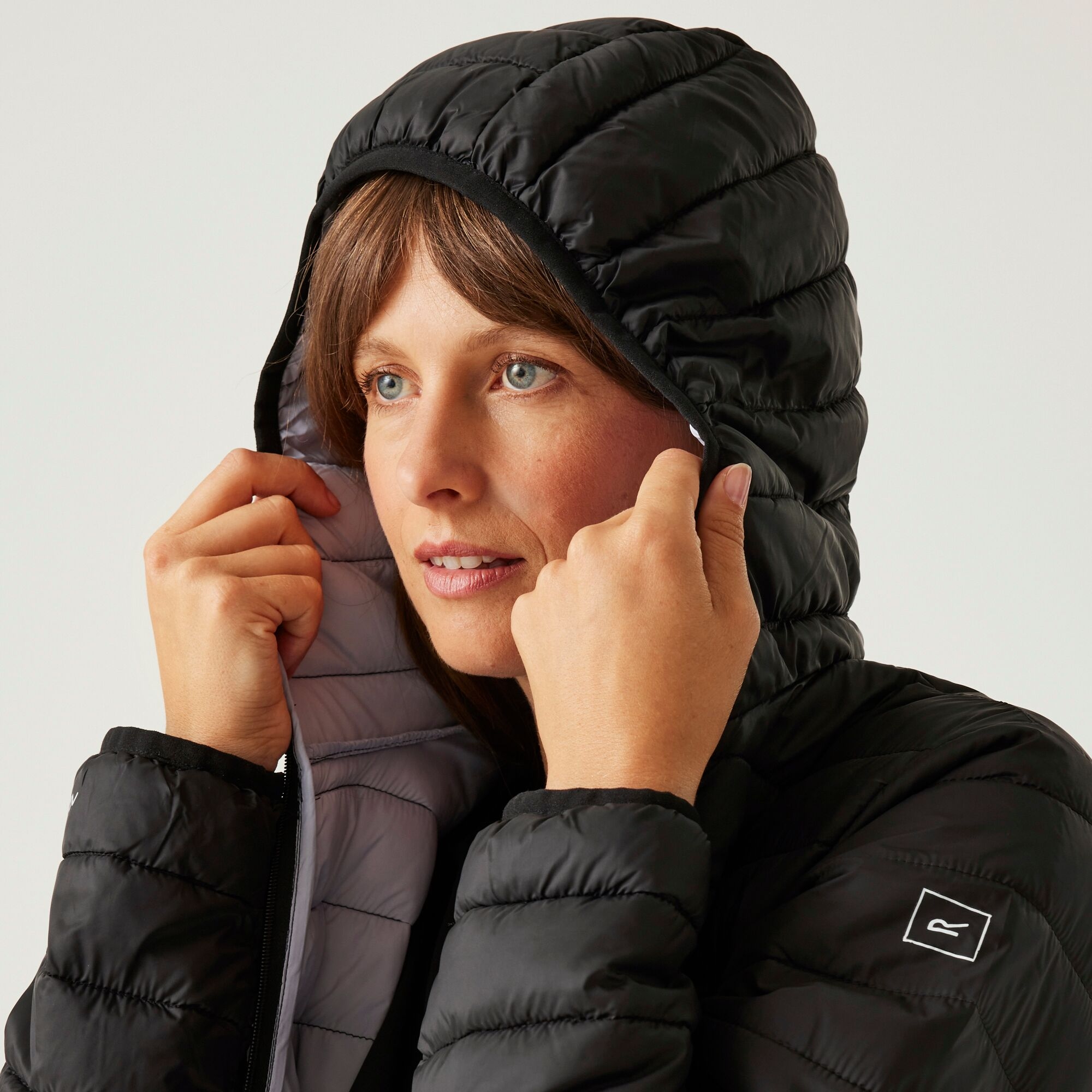 Women's Hillpack IV Hooded Jacket | Black Lilac Thistle